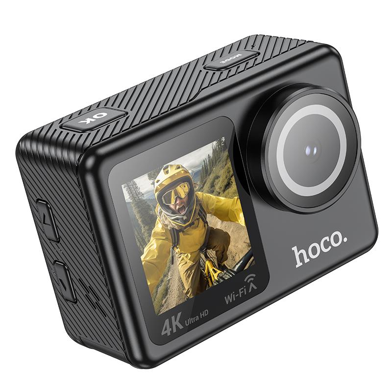 HOCO DV101 SPORT ΚΑΜΕΡΑ ΜΕ ΔΙΠΛΗ ΕΝΧΡΩΜΗ ΟΘΟΝΗ ΜΠΡΟΣ ΠΙΣΩ , ΜΑΥΡΗ HOCO DV101 SPORT ΚΑΜΕΡΑ ΜΕ ΔΙΠΛΗ ΕΝΧΡΩΜΗ ΟΘΟΝΗ ΜΠΡΟΣ ΠΙΣΩ , ΜΑΥΡΗ