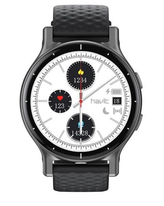 HAVIT SMART WATCH M91, ΜΑΥΡΟ