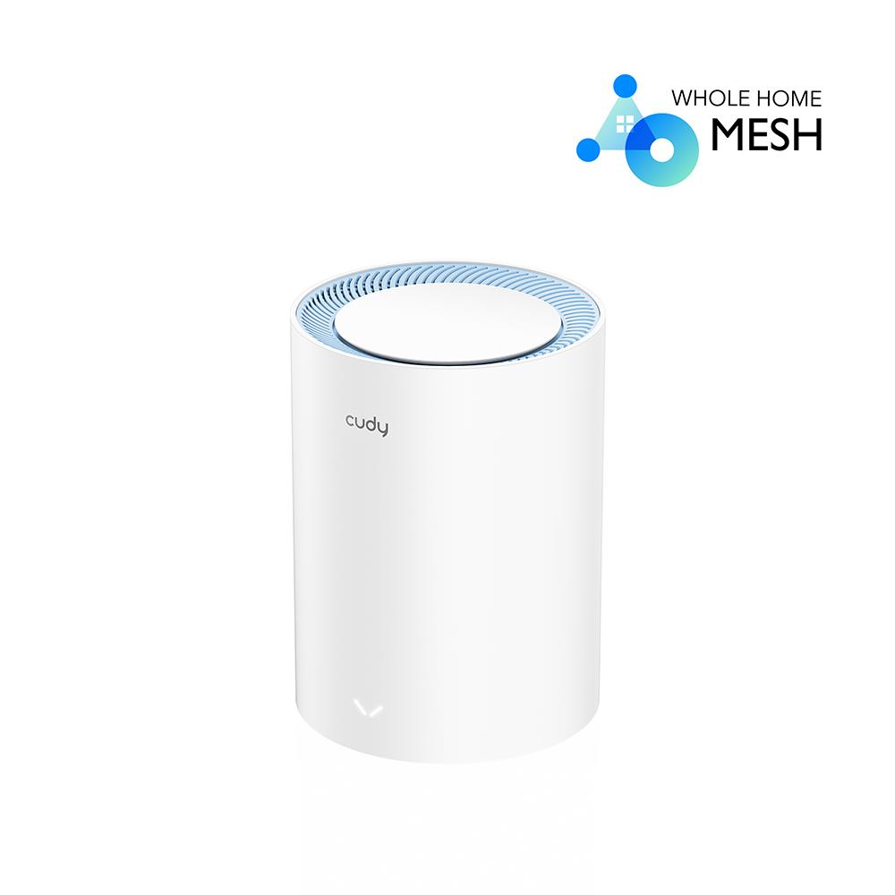 CUDY M1200 AC1200 DUAL BAND WIFI MESH SYSTEM, 1 PACK CUDY M1200 AC1200 DUAL BAND WIFI MESH SYSTEM, 1 PACK