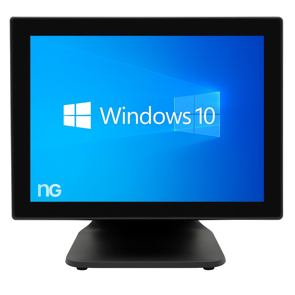 NG ALL IN ONE POS 15", i5 4th, 4GB, 128GB SSD M.2 SATA, +WIN10 PRO, ΜΕΤΑΛΛΙΚΟ, VESA