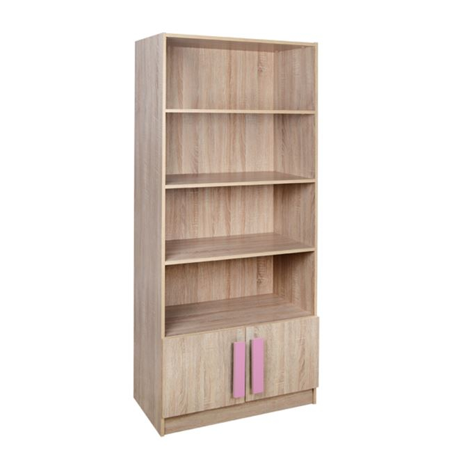 ΒΙΒΛΙΟΘΗΚΗ PLAYROOM SONAMA-ΡΟΖ HM10146.03 80X35X180εκ. ΒΙΒΛΙΟΘΗΚΗ PLAYROOM SONAMA-ΡΟΖ HM10146.03 80X35X180εκ.