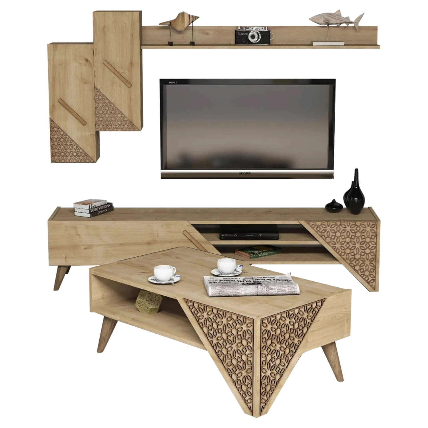 ΣΥΝΘΕΣΗ ΣΑΛΟΝΙΟΥ ΜΕΛΑΜΙΝΗΣ 2 ΤΜΧ ΦΥΣΙΚΟ OAK HM11849.01 ΣΥΝΘΕΣΗ ΣΑΛΟΝΙΟΥ ΜΕΛΑΜΙΝΗΣ 2 ΤΜΧ ΦΥΣΙΚΟ OAK HM11849.01