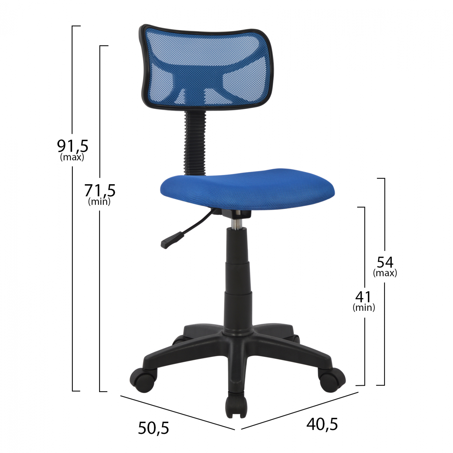 ΚΑΡΕΚΛΑ ΓΡΑΦΕΙΟΥ AKHILA HM1026.06 ΜΠΛΕ ΥΦΑΣΜΑ MESH 40,5x50,5x91,5 εκ. ΚΑΡΕΚΛΑ ΓΡΑΦΕΙΟΥ AKHILA HM1026.06 ΜΠΛΕ ΥΦΑΣΜΑ MESH 40,5x50,5x91,5 εκ.