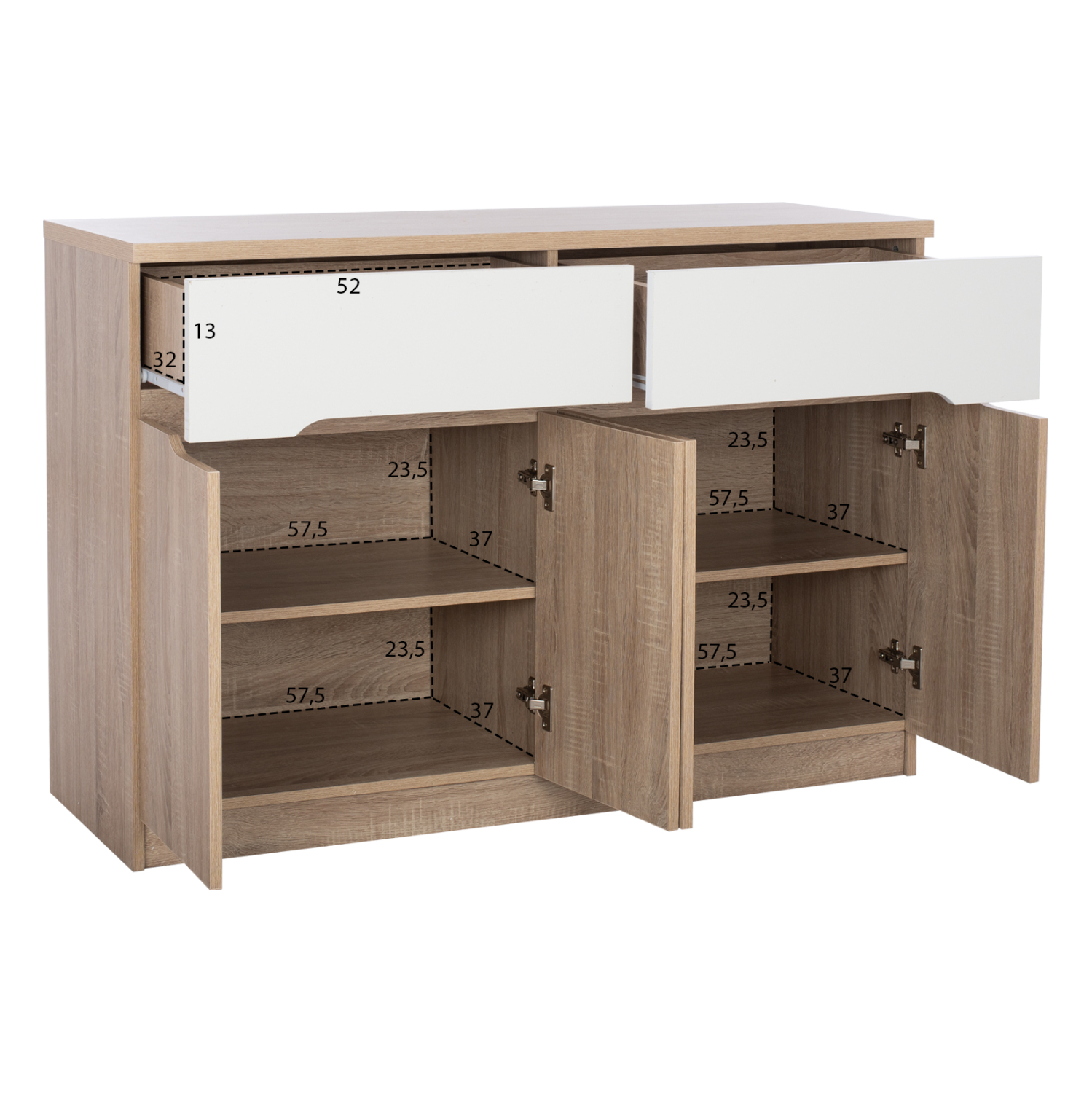 ΜΠΟΥΦΕΣ JOLENE HM2234.02 2 ΣΥΡΤΑΡΙΑ & 4 ΠΟΡΤΕΣ SONAMA 120X40X80εκ. ΜΠΟΥΦΕΣ JOLENE HM2234.02 2 ΣΥΡΤΑΡΙΑ & 4 ΠΟΡΤΕΣ SONAMA 120X40X80εκ.