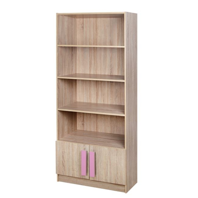 ΒΙΒΛΙΟΘΗΚΗ PLAYROOM SONAMA-ΡΟΖ HM10146.03 80X35X180εκ. ΒΙΒΛΙΟΘΗΚΗ PLAYROOM SONAMA-ΡΟΖ HM10146.03 80X35X180εκ.