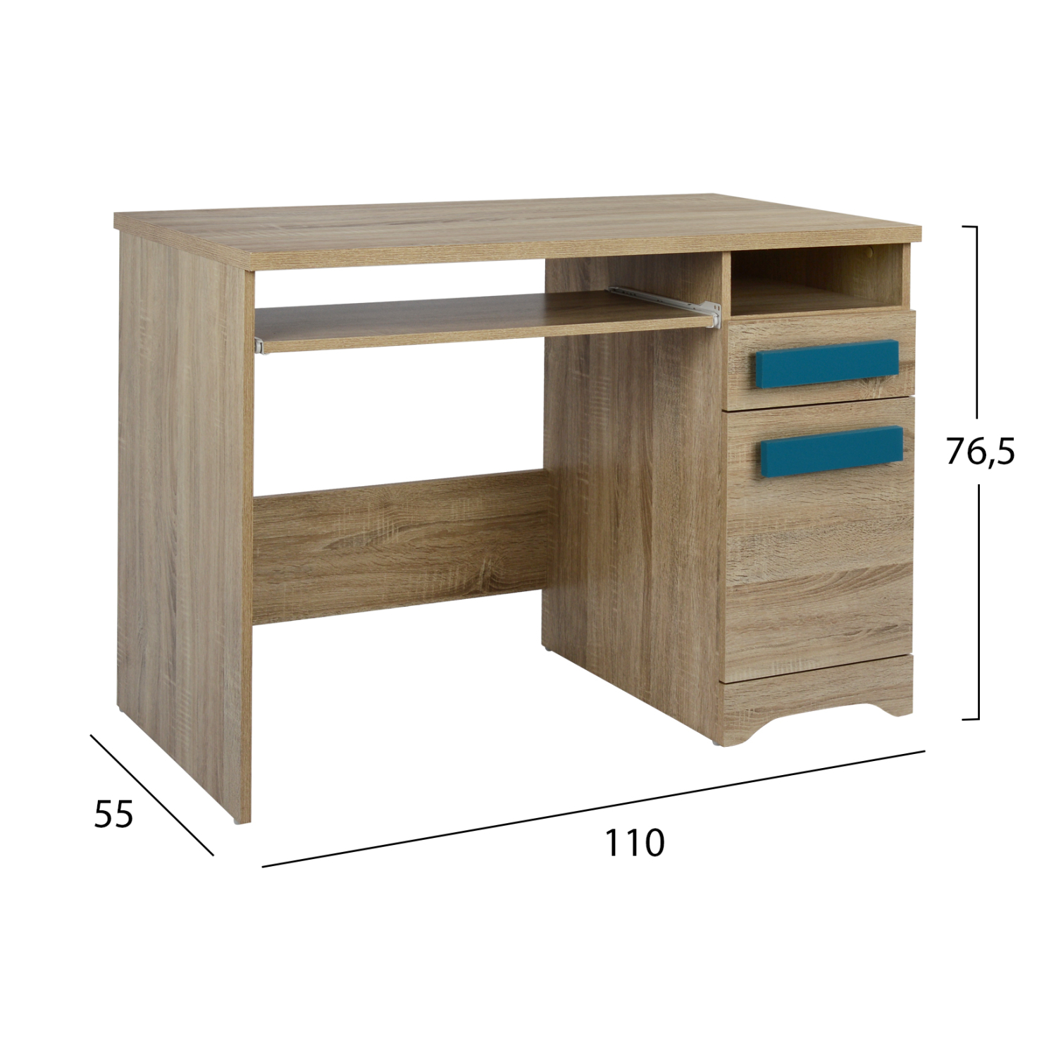 ΓΡΑΦΕΙΟ PLAYROOM SONAMA-ΣΙΕΛ HM11154.01 110X55X76.5εκ ΓΡΑΦΕΙΟ PLAYROOM SONAMA-ΣΙΕΛ HM11154.01 110X55X76.5εκ