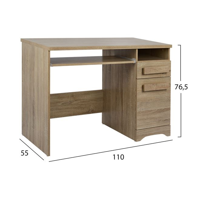ΓΡΑΦΕΙΟ PLAYROOM SONAMA HM11275 110X55X76.5εκ ΓΡΑΦΕΙΟ PLAYROOM SONAMA HM11275 110X55X76.5εκ