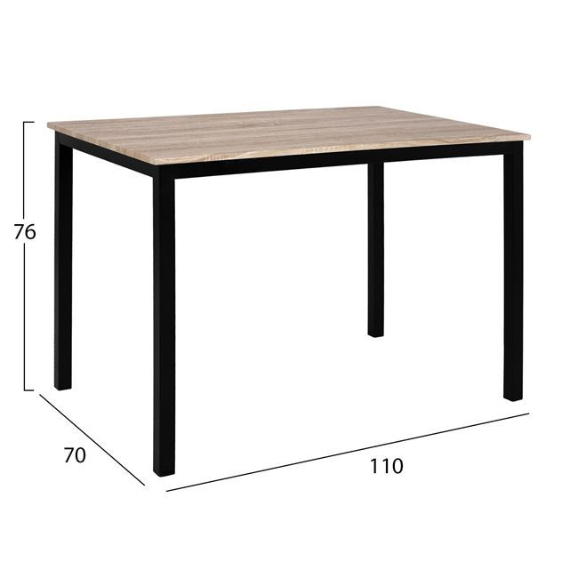 ΣΕΤ 5 ΤΜΧ ΤΡΑΠΕΖΙ 110x70x76 cm SONAMA ΜΕ ΜΑΥΡΑ ΠΟΔΙΑ & ΚΑΡΕΚΛΕΣ ΠΟΛΥΠΡΟΠΥΛΕΝΙΟΥ ΜΑΥΡΕΣ HM11010 ΣΕΤ 5 ΤΜΧ ΤΡΑΠΕΖΙ 110x70x76 cm SONAMA ΜΕ ΜΑΥΡΑ ΠΟΔΙΑ & ΚΑΡΕΚΛΕΣ ΠΟΛΥΠΡΟΠΥΛΕΝΙΟΥ ΜΑΥΡΕΣ HM11010