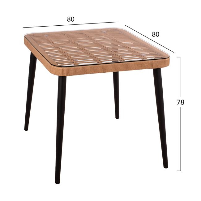 ΣΕΤ 3ΤΜΧ ALLEGRA WICKER ΜΕ ΤΡΑΠΕΖΙ 80X80Χ78Υ ΜΠΕΖ & ΜΑΥΡΟ ΧΡΩΜΑ HM10483 ΣΕΤ 3ΤΜΧ ALLEGRA WICKER ΜΕ ΤΡΑΠΕΖΙ 80X80Χ78Υ ΜΠΕΖ & ΜΑΥΡΟ ΧΡΩΜΑ HM10483