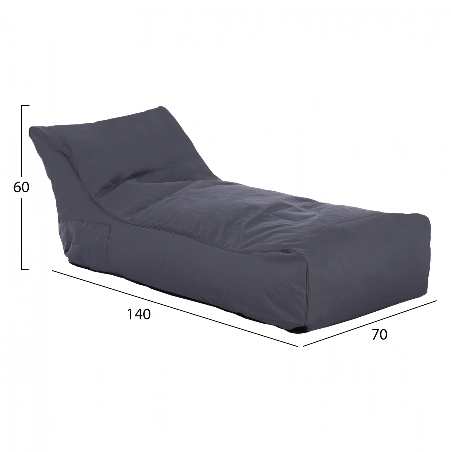 ΠΟΥΦ ALOK HM5806.02 ΓΚΡΙ ΜΕ UV PROTECTION 140x70x60Υ εκ. ΠΟΥΦ ALOK HM5806.02 ΓΚΡΙ ΜΕ UV PROTECTION 140x70x60Υ εκ.