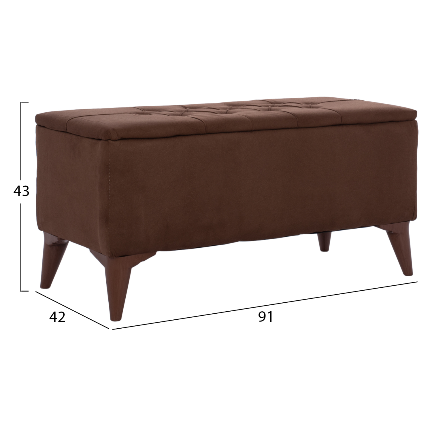 ΣΚΑΜΠΟ ΜΠΑΟΥΛΟ STROL HM9261.04 ΚΑΦΕ 90x40x46Υεκ. ΣΚΑΜΠΟ ΜΠΑΟΥΛΟ STROL HM9261.04 ΚΑΦΕ 90x40x46Υεκ.
