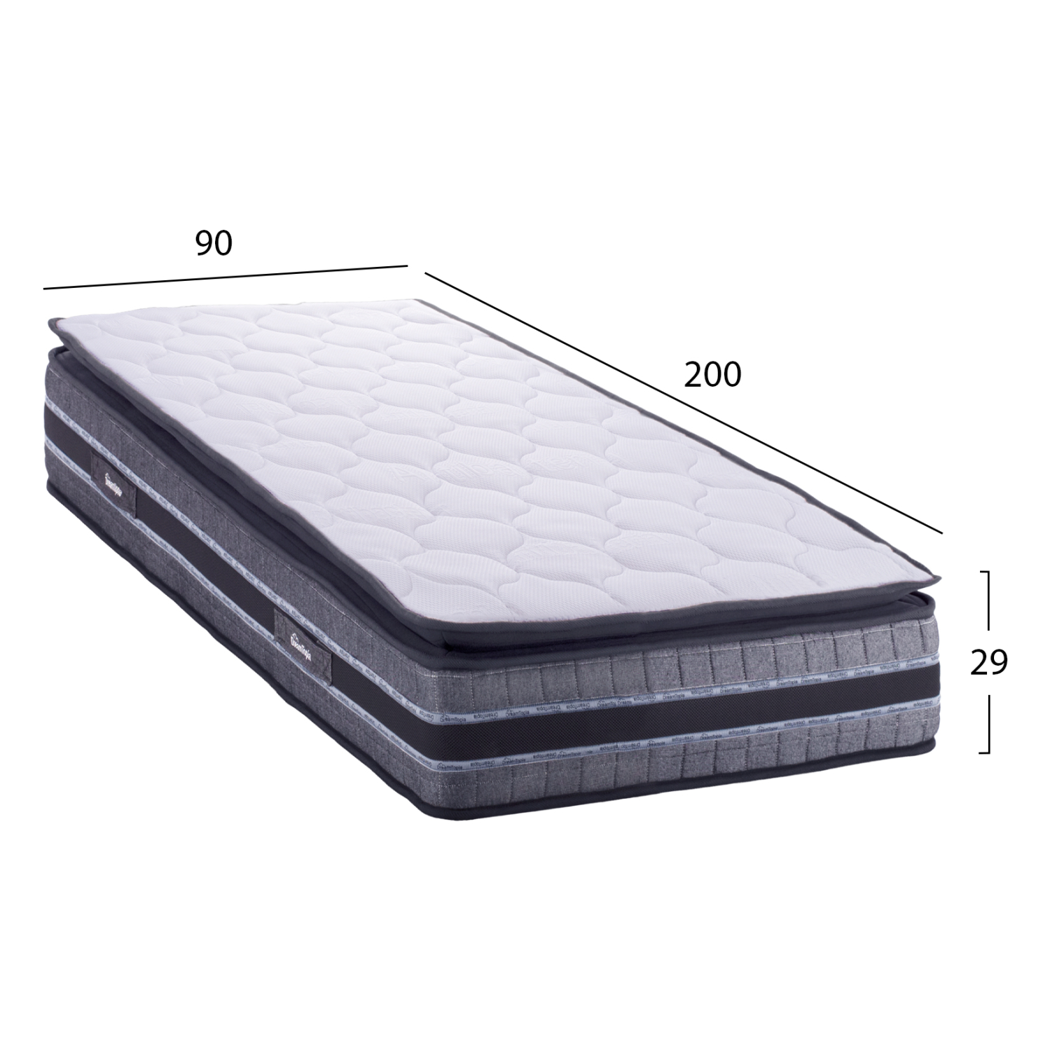 ΣΤΡΩΜΑ DREAMTOPIA CELESTIAL HM663.90-200 MINI BONNELL SPRING & ΑΝΩΣΤΡΩΜΑ 90x200x29Yεκ. ΣΤΡΩΜΑ DREAMTOPIA CELESTIAL HM663.90-200 MINI BONNELL SPRING & ΑΝΩΣΤΡΩΜΑ 90x200x29Yεκ.