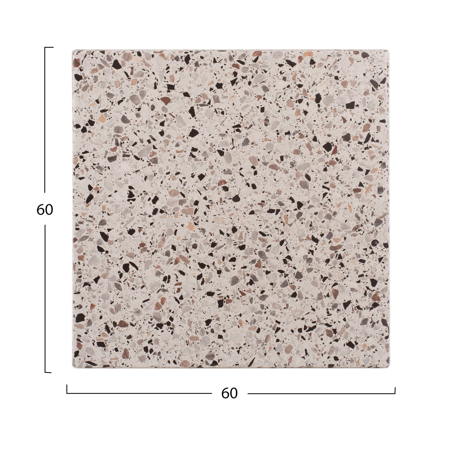 ΕΠΙΦΑΝΕΙΑ ΤΡΑΠΕΖΙΟΥ WERZALIT 60Χ60Χ3.5εκ. TERRAZZO HM5229.16 ΕΠΙΦΑΝΕΙΑ ΤΡΑΠΕΖΙΟΥ WERZALIT 60Χ60Χ3.5εκ. TERRAZZO HM5229.16