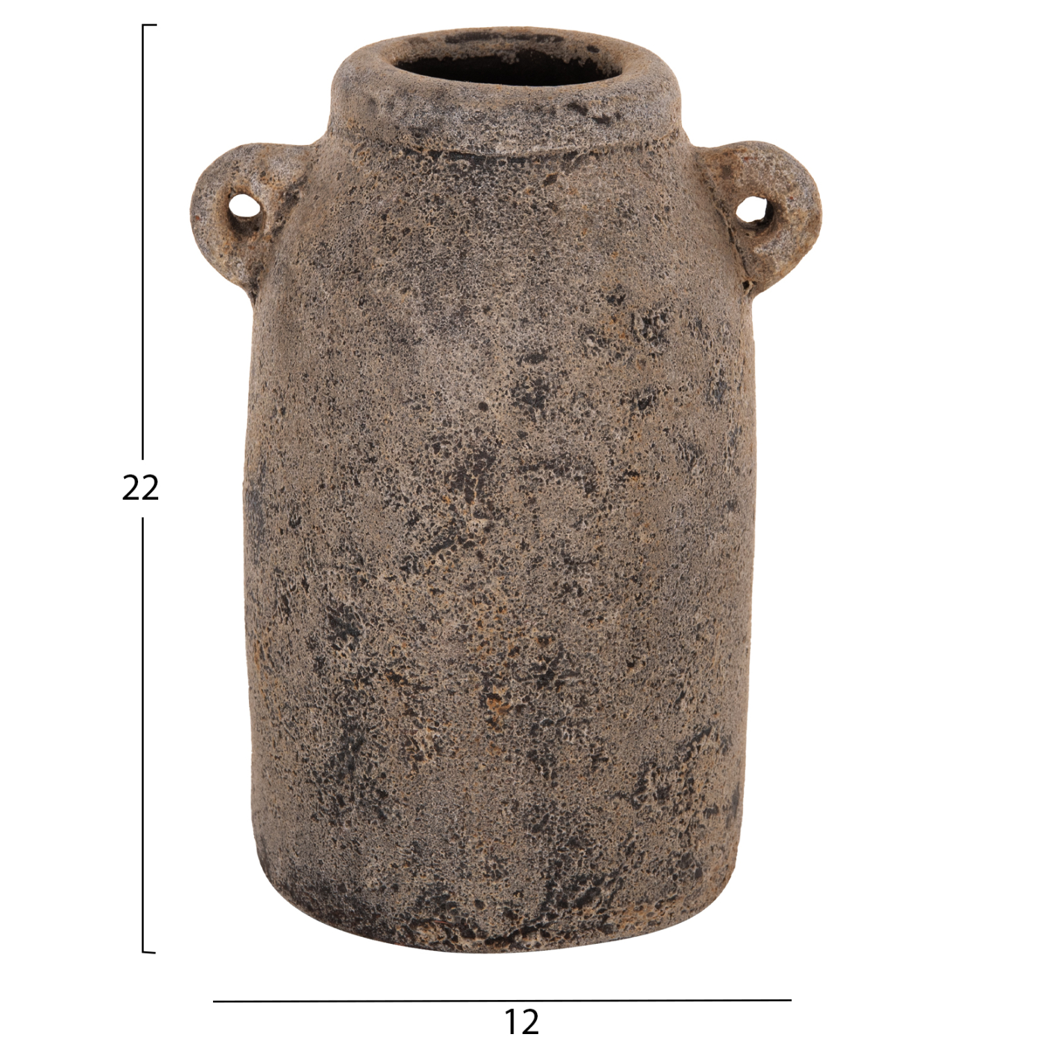 ΔΙΑΚΟΣΜΗΤΙΚA ΣΕΤ 3ΤΜΧ ΒΑΖA ΑΠΟ TERRACOTTA ΓΚΡΙ HM7710.11 Φ12Χ22Υ εκ ΔΙΑΚΟΣΜΗΤΙΚA ΣΕΤ 3ΤΜΧ ΒΑΖA ΑΠΟ TERRACOTTA ΓΚΡΙ HM7710.11 Φ12Χ22Υ εκ