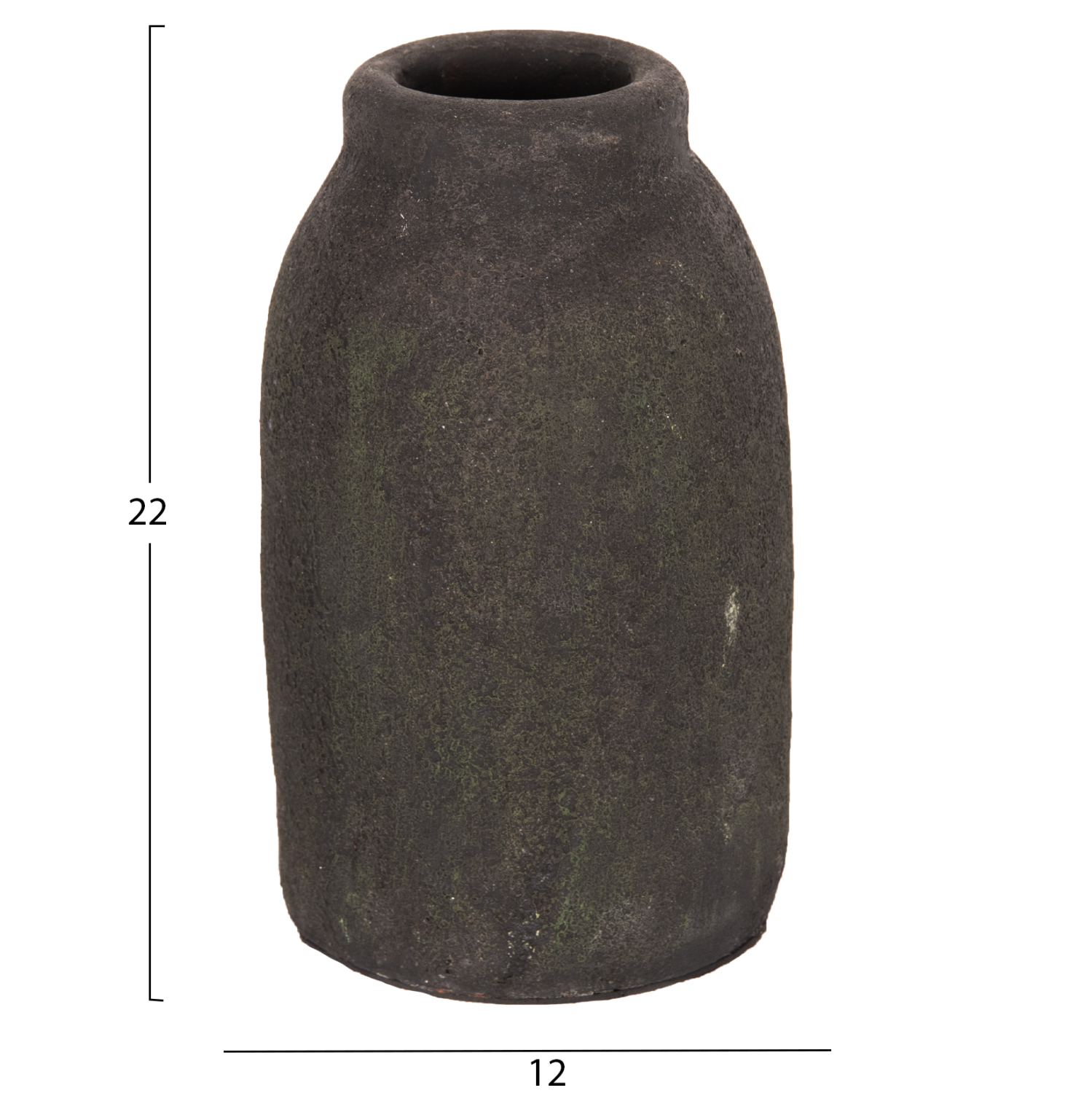 ΔΙΑΚΟΣΜΗΤΙΚA ΒΑΖA ΑΠΟ TERRACOTTA ΑΝΘΡΑΚΙ HM7711.11 Φ12Χ22Υ εκ ΔΙΑΚΟΣΜΗΤΙΚA ΒΑΖA ΑΠΟ TERRACOTTA ΑΝΘΡΑΚΙ HM7711.11 Φ12Χ22Υ εκ