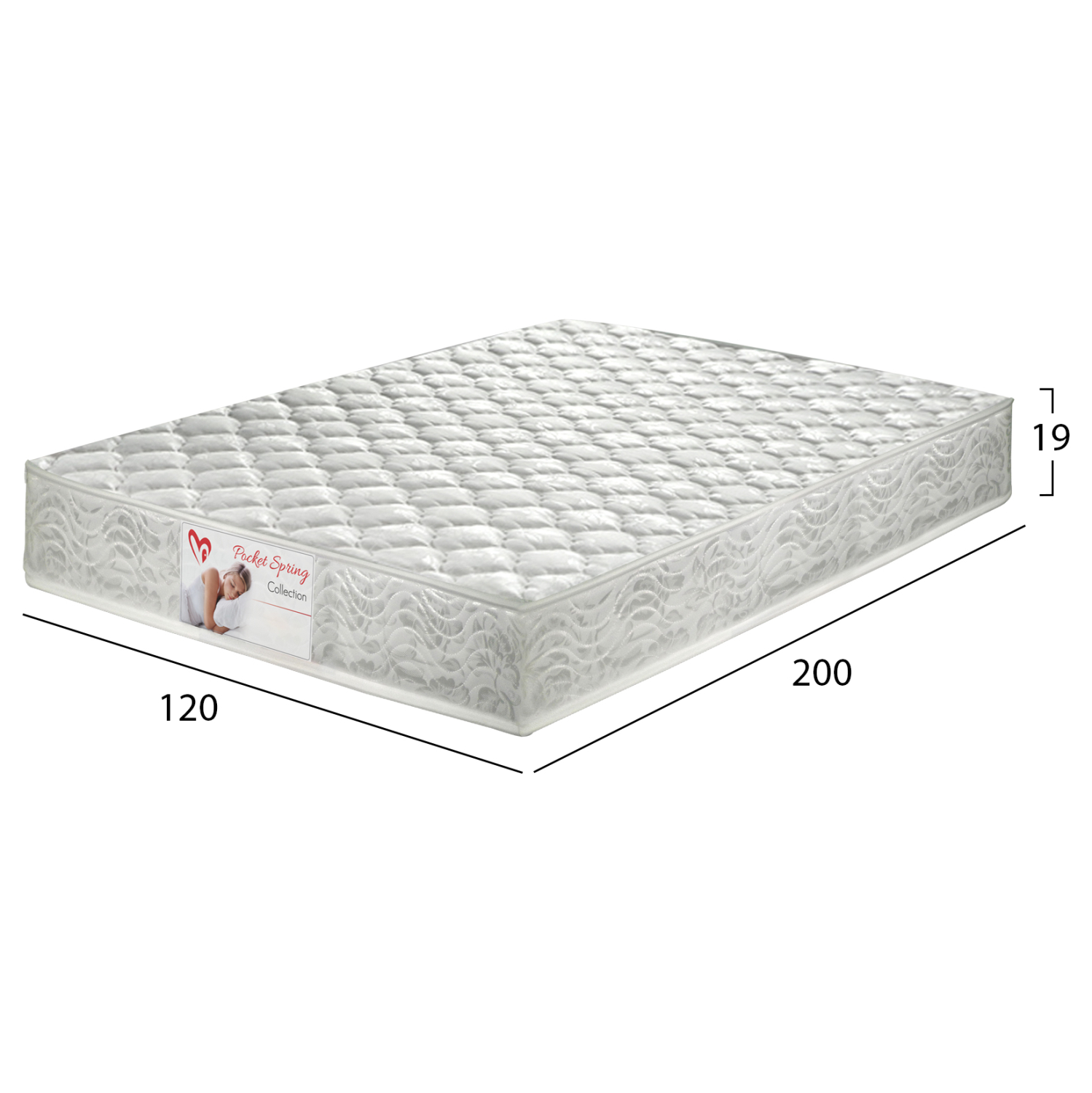 ΣΤΡΩΜΑ POCKET SPRING 120x200 ΔΙΠΛΗΣ ΟΨΗΣ HM309.08 HOMEMARKT ΣΤΡΩΜΑ POCKET SPRING 120x200 ΔΙΠΛΗΣ ΟΨΗΣ HM309.08 HOMEMARKT