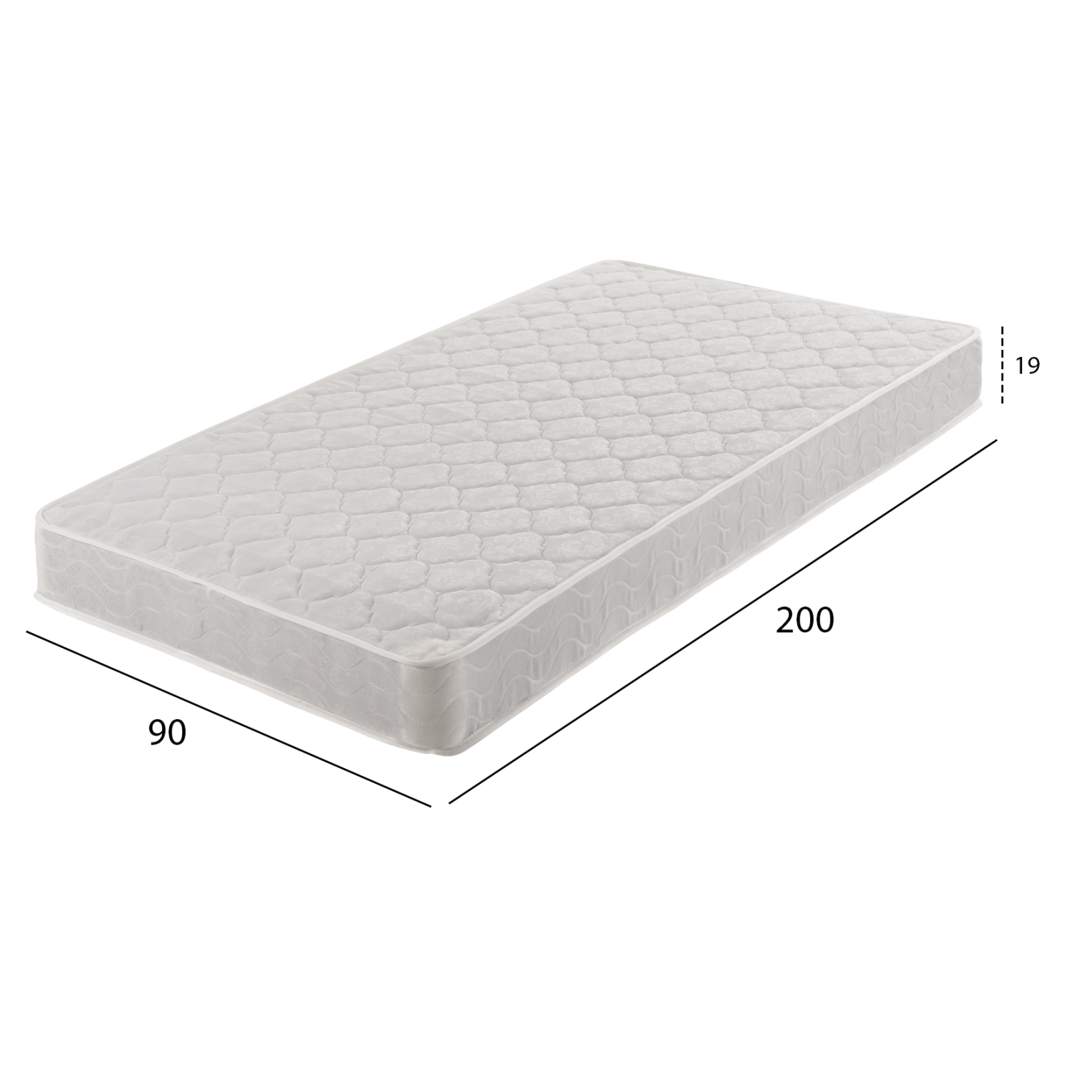 ΣΤΡΩΜΑ CONTINUOUS SPRING ΔΙΠΛΗΣ ΟΨΗΣ HM669.07 90x200 εκ. ΣΤΡΩΜΑ CONTINUOUS SPRING ΔΙΠΛΗΣ ΟΨΗΣ HM669.07 90x200 εκ.