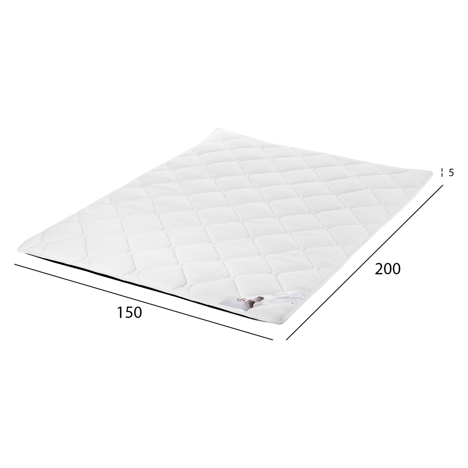 ΑΝΩΣΤΡΩΜΑ HM670.05 ΜΕ FOAM ΛΕΥΚΟ 150x200x5Y εκ. ΑΝΩΣΤΡΩΜΑ HM670.05 ΜΕ FOAM ΛΕΥΚΟ 150x200x5Y εκ.