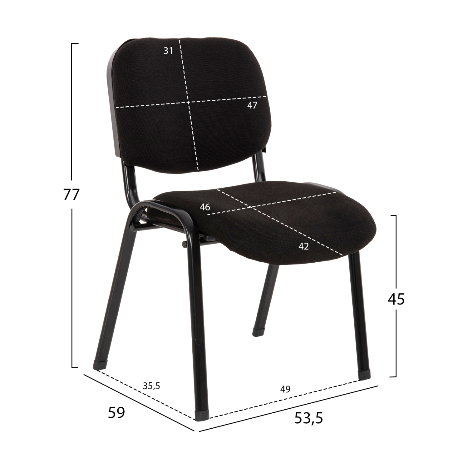 ΚΑΡΕΚΛΑ JANISHA HM1010.11 HOMEMARKT ΜΕ ΥΦΑΣΜΑ ΜΑΥΡΟ 53,5x59x77Υεκ. ΚΑΡΕΚΛΑ JANISHA HM1010.11 HOMEMARKT ΜΕ ΥΦΑΣΜΑ ΜΑΥΡΟ 53,5x59x77Υεκ.