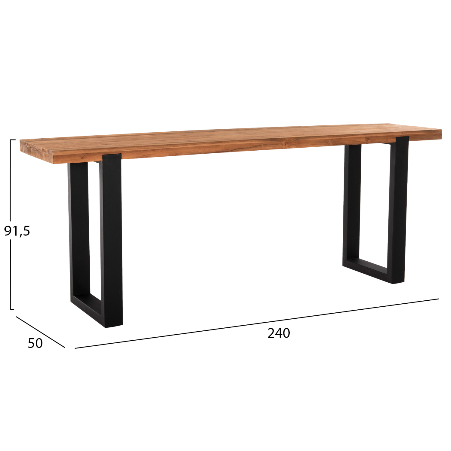 ΚΟΝΣΟΛΑ SHIRE HM9800 ΑΝΑΚΥΚΛΩΜΕΝΟ ΞΥΛΟ TEAK-ΜΑΥΡΕΣ ΜΕΤΑΛΛΙΚΕΣ ΒΑΣΕΙΣ 240x50x90Yεκ ΚΟΝΣΟΛΑ SHIRE HM9800 ΑΝΑΚΥΚΛΩΜΕΝΟ ΞΥΛΟ TEAK-ΜΑΥΡΕΣ ΜΕΤΑΛΛΙΚΕΣ ΒΑΣΕΙΣ 240x50x90Yεκ