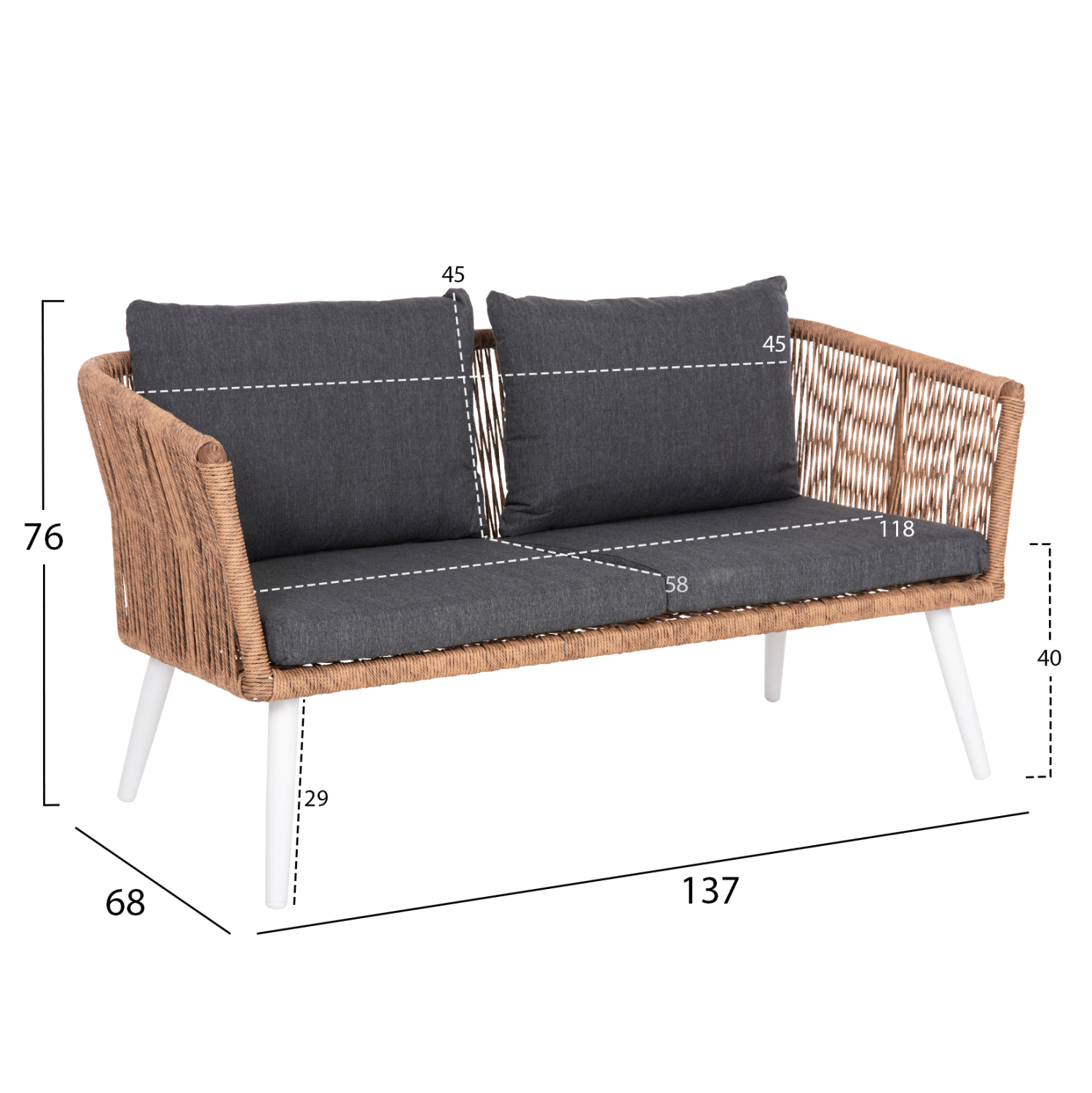 ΣΑΛΟΝΙ ΕΞ.ΧΩΡΟΥ 4ΤΜΧ FREJA HM6057.01 ΑΛΟΥΜ. ΛΕΥΚΟ-PE RATTAN ΜΠΕΖ-ΑΝΘΡΑΚΙ ΜΑΞΙΛΑΡΙΑ ΣΑΛΟΝΙ ΕΞ.ΧΩΡΟΥ 4ΤΜΧ FREJA HM6057.01 ΑΛΟΥΜ. ΛΕΥΚΟ-PE RATTAN ΜΠΕΖ-ΑΝΘΡΑΚΙ ΜΑΞΙΛΑΡΙΑ