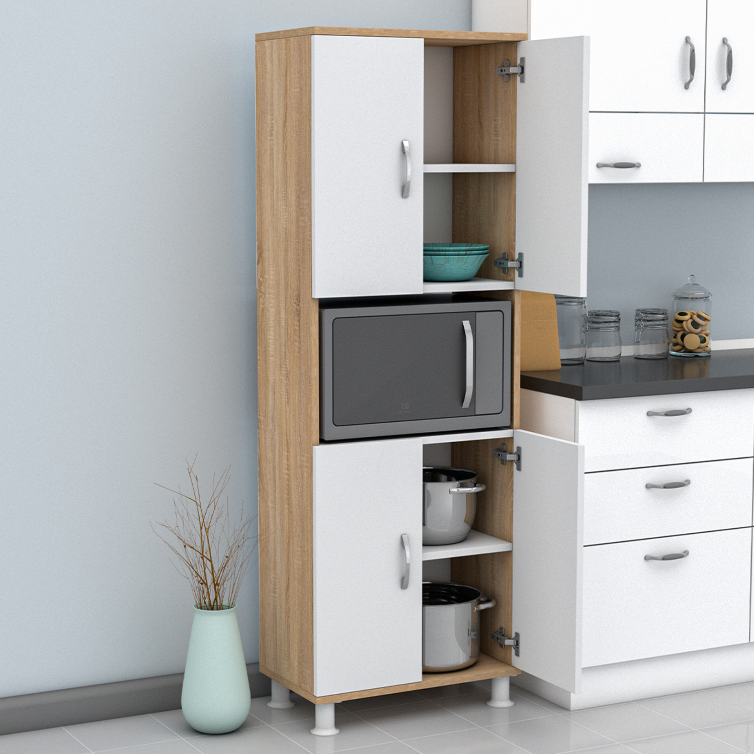ΕΠΙΠΛΟ ΚΟΥΖΙΝΑΣ/ΝΤΟΥΛΑΠΙ RAD HM18196.03 ΜΕΛΑΜΙΝΗ ΣΟΝΑΜΑ-ΛΕΥΚΟ 56x32x165Υεκ. ΕΠΙΠΛΟ ΚΟΥΖΙΝΑΣ/ΝΤΟΥΛΑΠΙ RAD HM18196.03 ΜΕΛΑΜΙΝΗ ΣΟΝΑΜΑ-ΛΕΥΚΟ 56x32x165Υεκ.