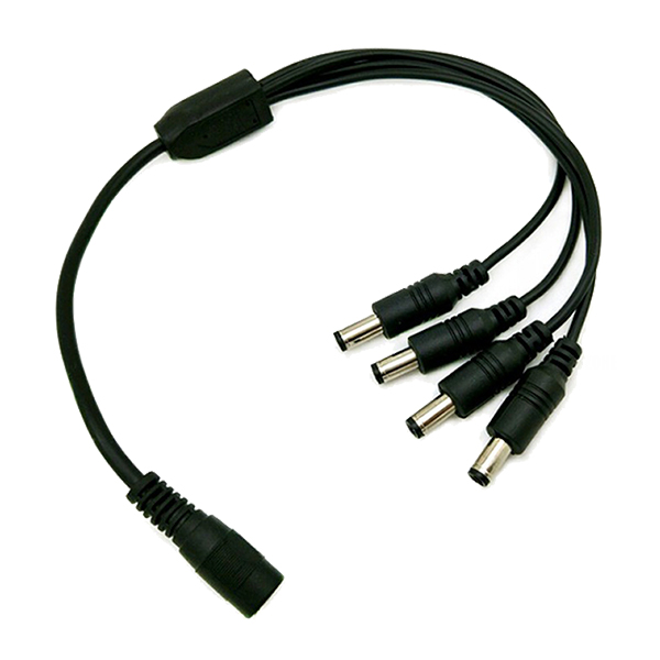 Feme Connector σε 4x Male Connector 5.5*2.1 GloboStar 77552 Feme Connector σε 4x Male Connector 5.5*2.1 GloboStar 77552