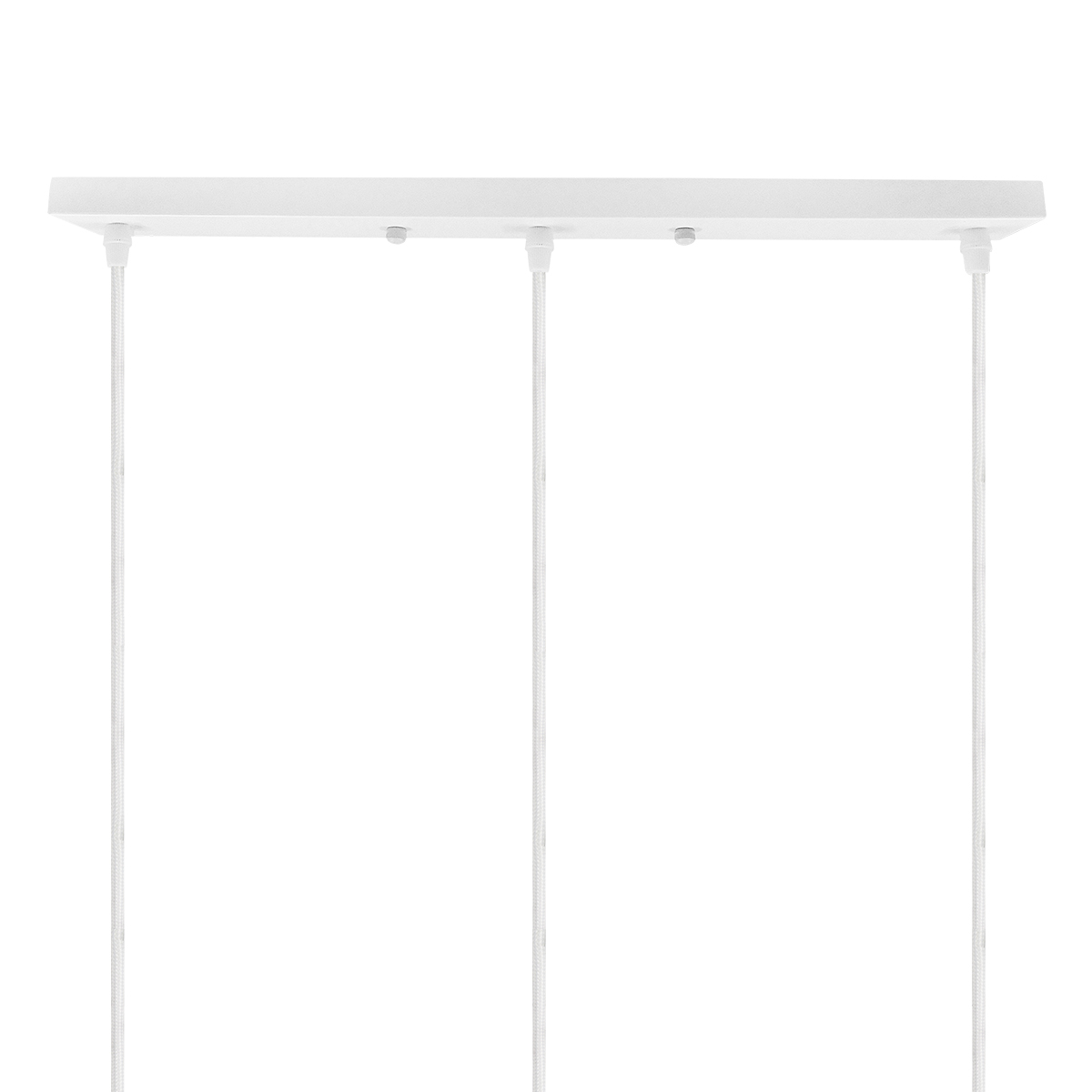 DIY Ροζέτα Φωτιστικού Λευκή Ορθογώνια 500x50mm με 3 Τρύπες GloboStar 90823 DIY Ροζέτα Φωτιστικού Λευκή Ορθογώνια 500x50mm με 3 Τρύπες GloboStar 90823