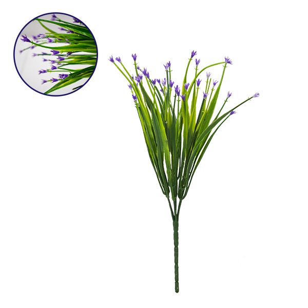 GloboStar® 09079 Τεχνητό Φυτό Διακοσμητικό Μπουκέτο Aphyllanthes Μώβ M17cm x Υ30cm Π17cm με 7 Κλαδάκια GloboStar® 09079 Τεχνητό Φυτό Διακοσμητικό Μπουκέτο Aphyllanthes Μώβ M17cm x Υ30cm Π17cm με 7 Κλαδάκια