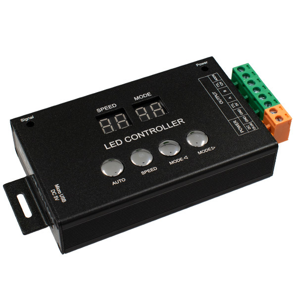 GloboStar® 05035 LED RGB GENIUS DMX512 TTL Output Controller 12-24v για RGB Wall Washer και Digital Neon Strip GloboStar® 05035 LED RGB GENIUS DMX512 TTL Output Controller 12-24v για RGB Wall Washer και Digital Neon Strip