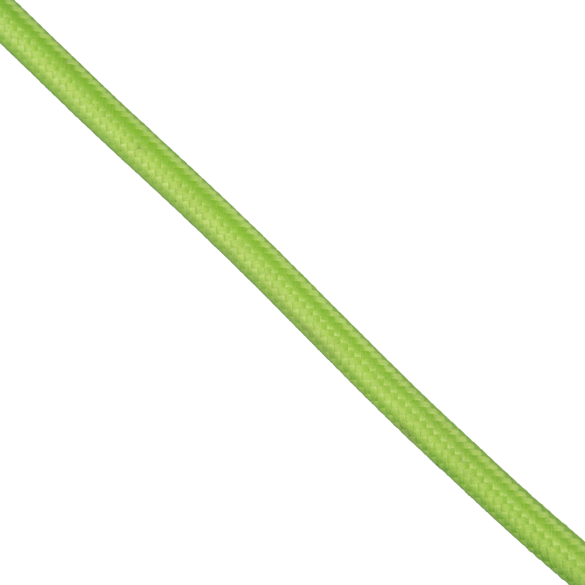 GloboStar® 77607 Στρογγυλό Υφασμάτινο Καλώδιο 1m 2 x 0.75mm² Λαχανί Φωσφορούχο GloboStar® 77607 Στρογγυλό Υφασμάτινο Καλώδιο 1m 2 x 0.75mm² Λαχανί Φωσφορούχο