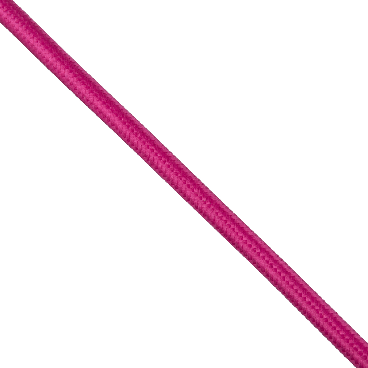 GloboStar® 77605 Στρογγυλό Υφασμάτινο Καλώδιο 1m 2 x 0.75mm² Φούξια GloboStar® 77605 Στρογγυλό Υφασμάτινο Καλώδιο 1m 2 x 0.75mm² Φούξια