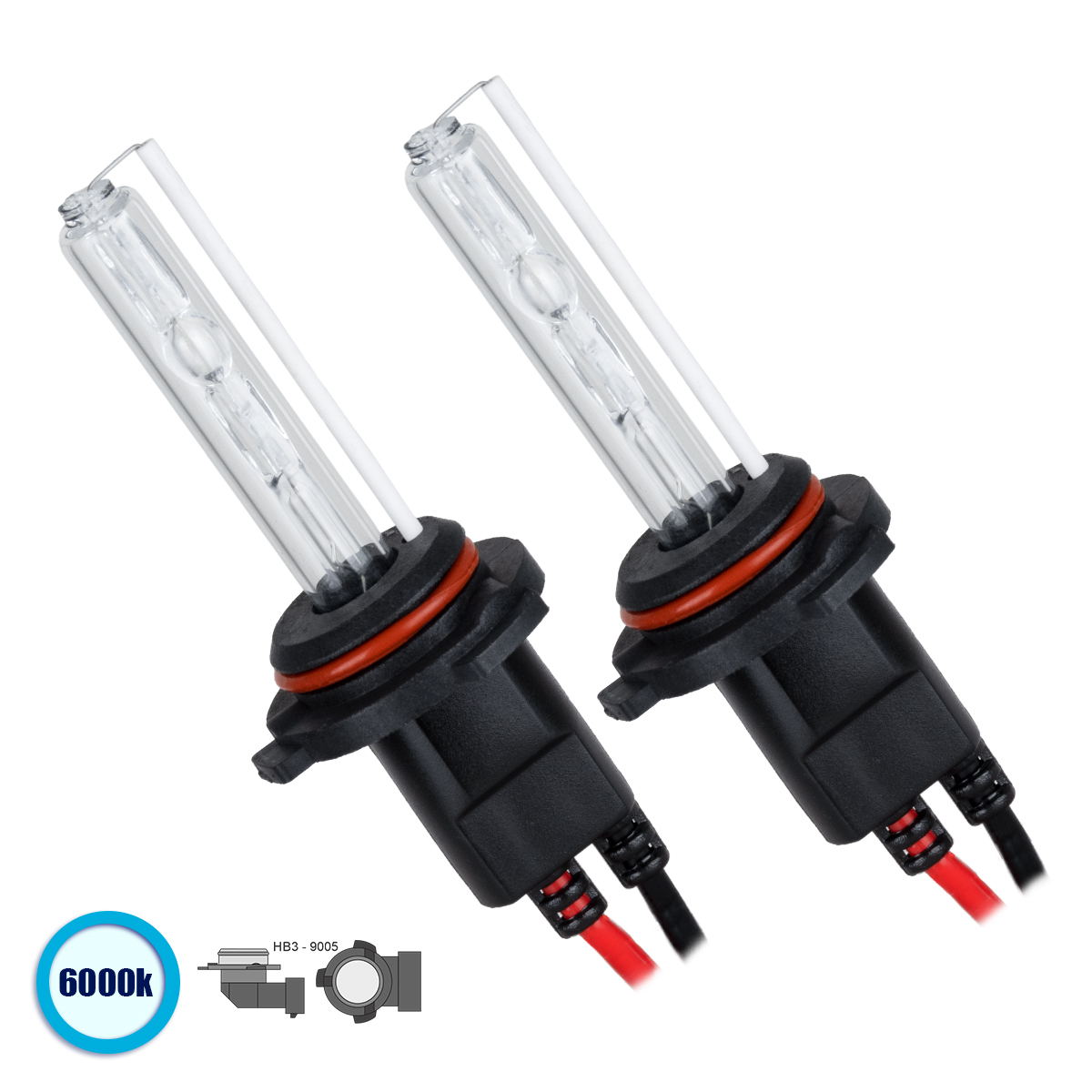 GloboStar® 84009 HB3 9005 ΣΕΤ 2 x Λάμπες Βασικού Φωτισμού Αυτοκινήτου & Μοτοσυκλέτας Xenon HID 70W 6400lm IP20 Ψυχρό Λευκό 6000K GloboStar® 84009 HB3 9005 ΣΕΤ 2 x Λάμπες Βασικού Φωτισμού Αυτοκινήτου & Μοτοσυκλέτας Xenon HID 70W 6400lm IP20 Ψυχρό Λευκό 6000K