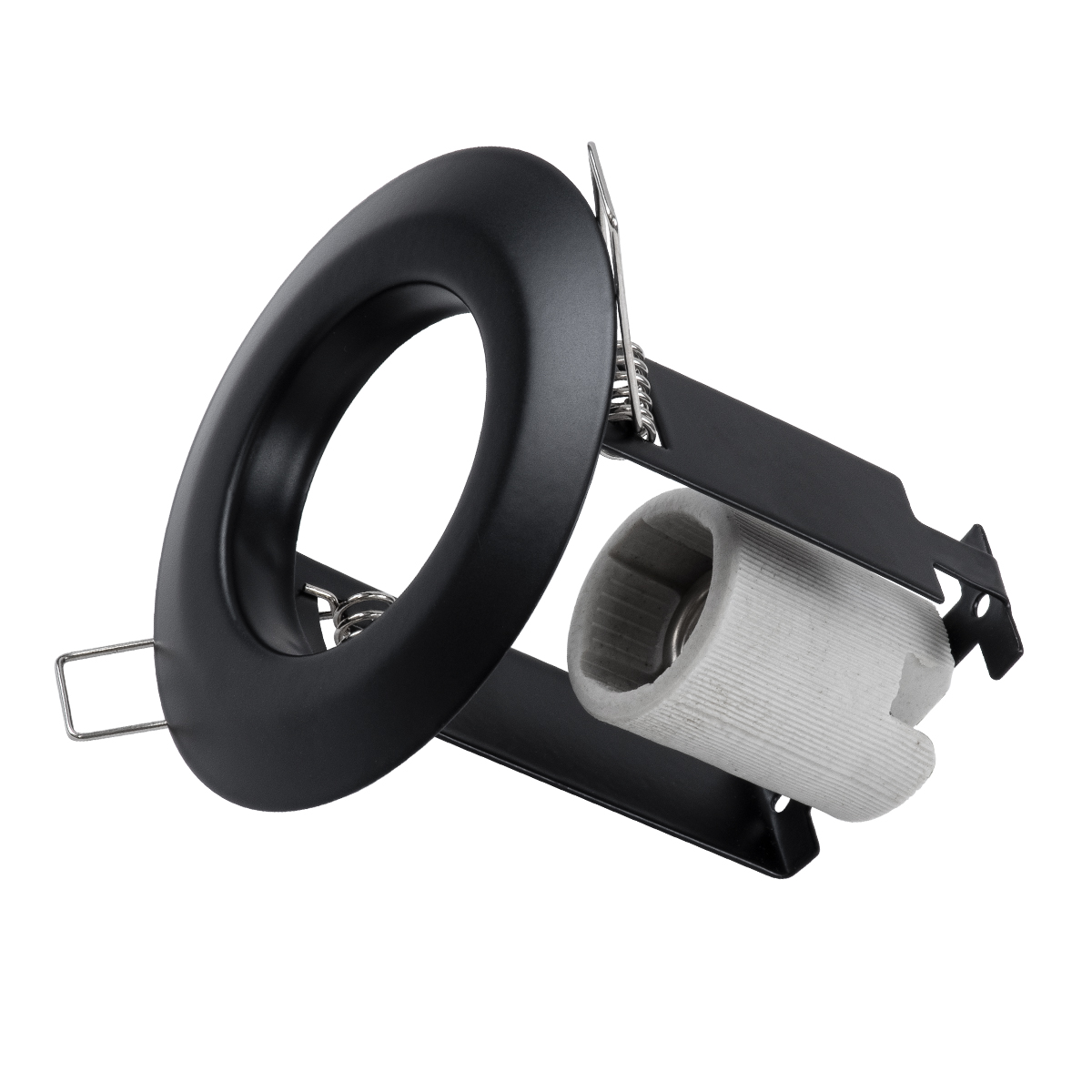 GloboStar® ALIBA 77841 Χωνευτή Στρογγυλή Μεταλλική Βάση Μπετού για Λάμπα R50 με Ντουί E14 AC 220-240V IP20 Φ9.2 x Υ9.5cm - Μαύρη - 5 Years Warranty GloboStar® ALIBA 77841 Χωνευτή Στρογγυλή Μεταλλική Βάση Μπετού για Λάμπα R50 με Ντουί E14 AC 220-240V IP20 Φ9.2 x Υ9.5cm - Μαύρη - 5 Years Warranty