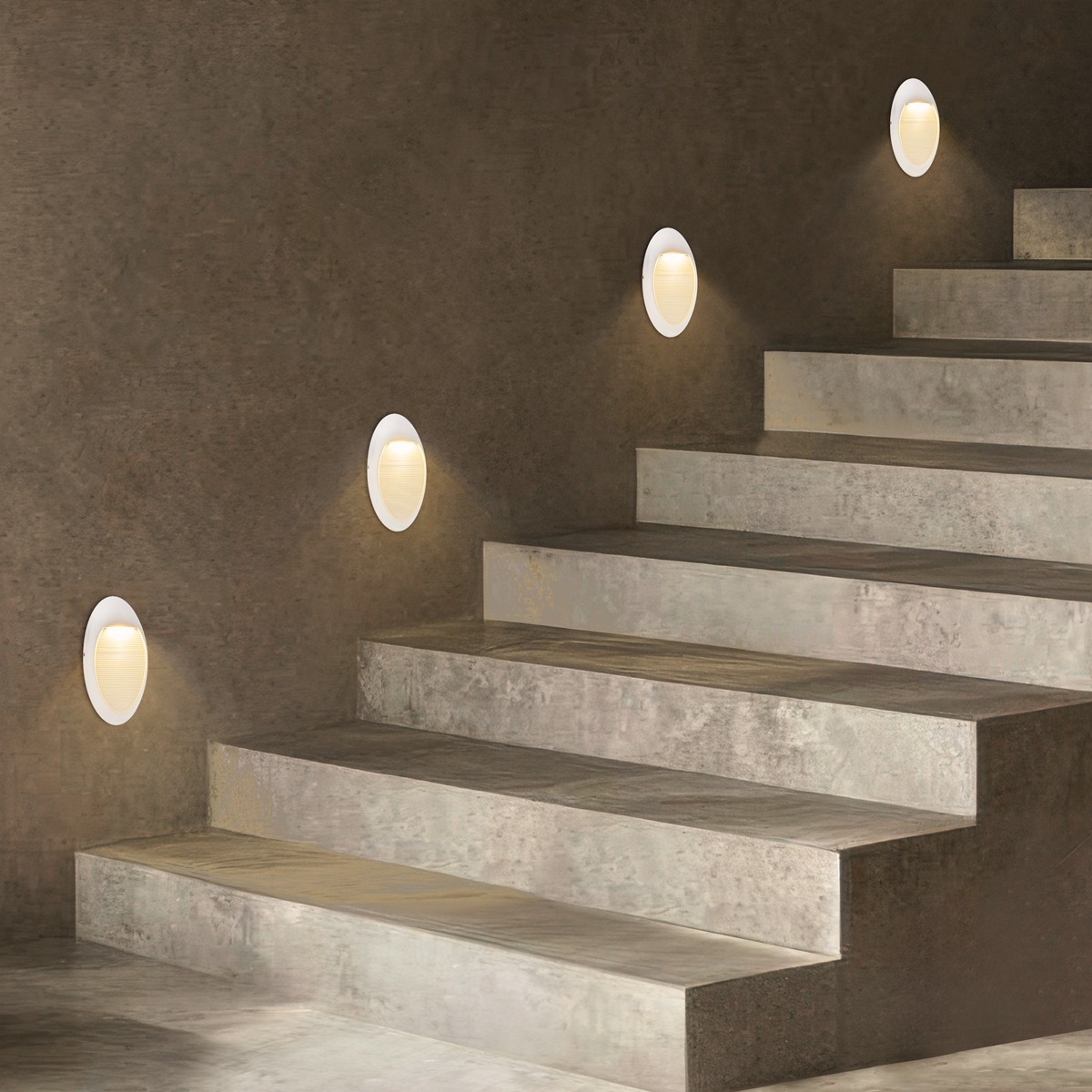 kelvo STEPART KLV-101-0103 Φωτιστικό Σκαλοπατιού / Διαδρόμου LED 3W 375lm 45° AC 220-240V Αδιάβροχο IP65 Θερμό Λευκό 2700K - Lumileds SMD Chip & TÜV SÜD Driver - Λευκό Ματ - Μ13 x Π5.5 x Υ26cm - 5 Χρόνια Εγγύηση