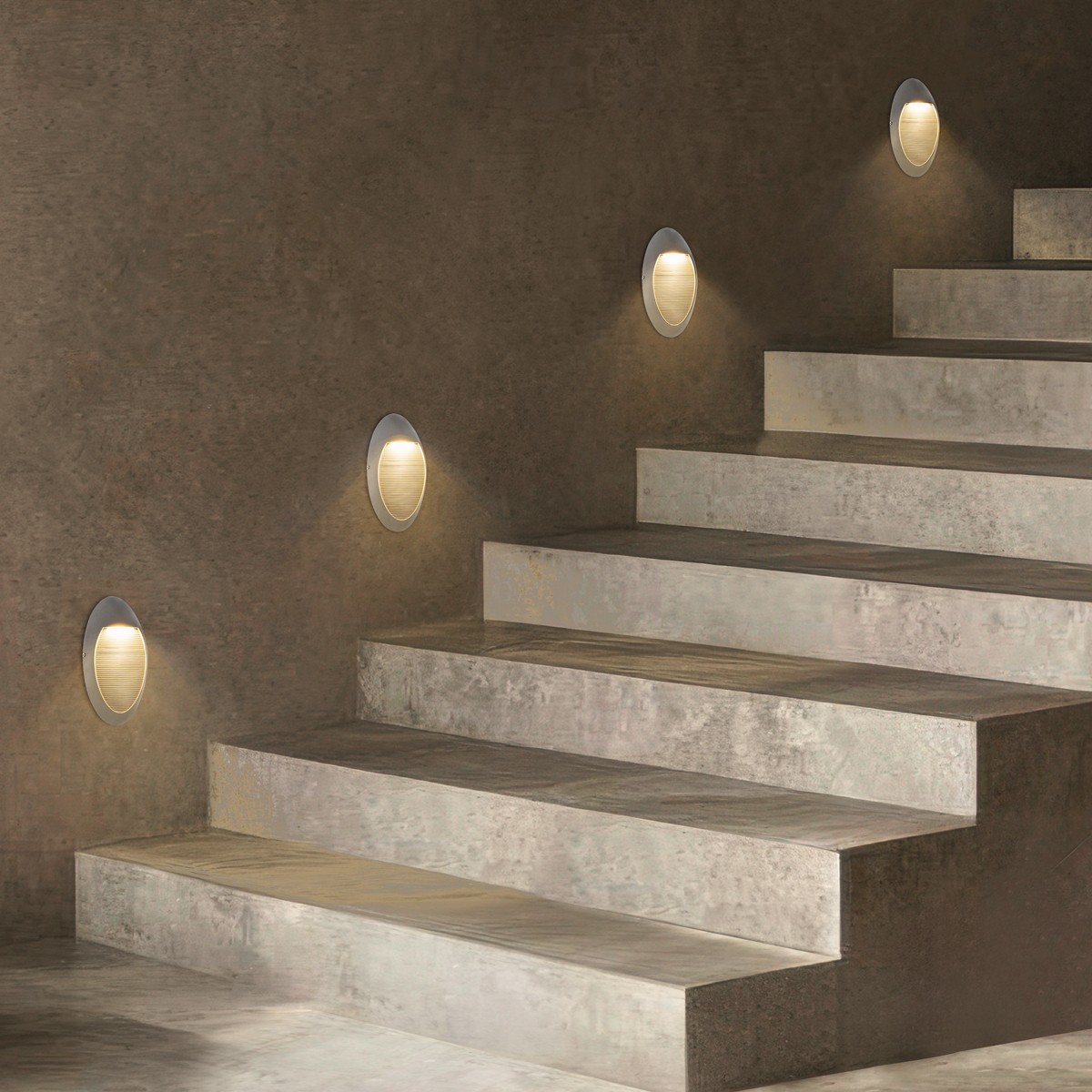 kelvo STEPART KLV-101-0102 Φωτιστικό Σκαλοπατιού / Διαδρόμου LED 3W 375lm 45° AC 220-240V Αδιάβροχο IP65 Θερμό Λευκό 2700K - Lumileds SMD Chip & TÜV SÜD Driver - Γκρι Ανθρακί Ματ - Μ13 x Π5.5 x Υ26cm - 5 Χρόνια Εγγύηση