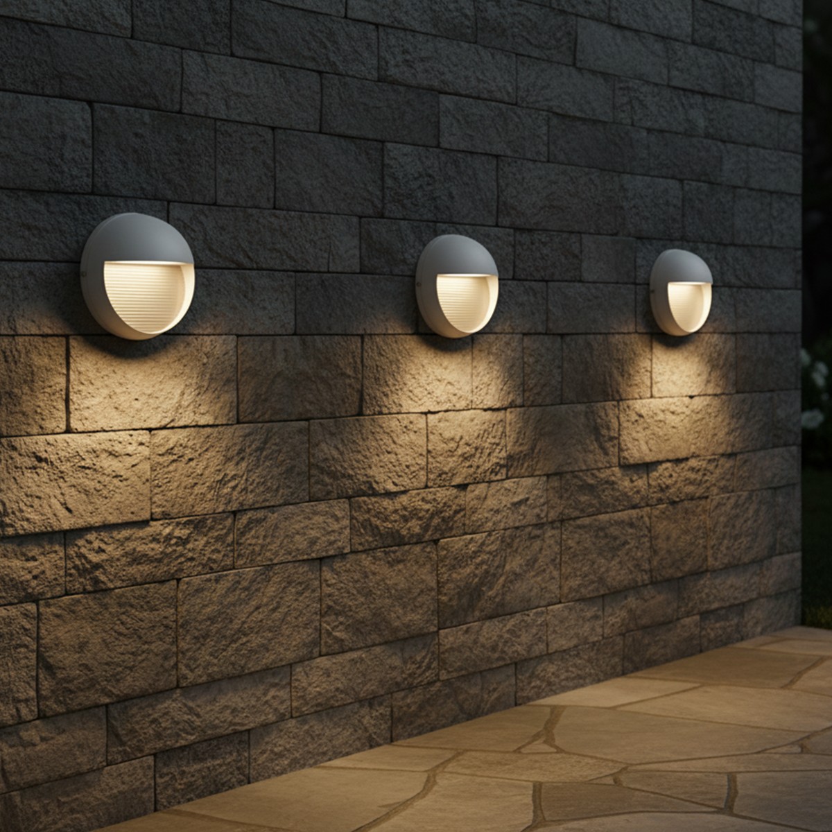 kelvo STEPART KLV-101-0097 Φωτιστικό Σκαλοπατιού / Διαδρόμου LED 3W 375lm 45° AC 220-240V Αδιάβροχο IP65 Θερμό Λευκό 2700K - Lumileds SMD Chip & TÜV SÜD Driver - Λευκό Ματ - Μ16 x Π8 x Υ16cm - 5 Χρόνια Εγγύηση