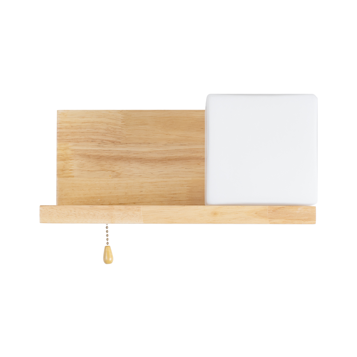 GloboStar® AMITY 01366 Μοντέρνο Επιτοίχιο Φωτιστικό Απλίκα Μονόφωτο 1 x E27 IP20 Μπεζ Ξύλο με Λευκό Γυαλί - Μ30 x Π14.5 x Υ15cm GloboStar® AMITY 01366 Μοντέρνο Επιτοίχιο Φωτιστικό Απλίκα Μονόφωτο 1 x E27 IP20 Μπεζ Ξύλο με Λευκό Γυαλί - Μ30 x Π14.5 x Υ15cm