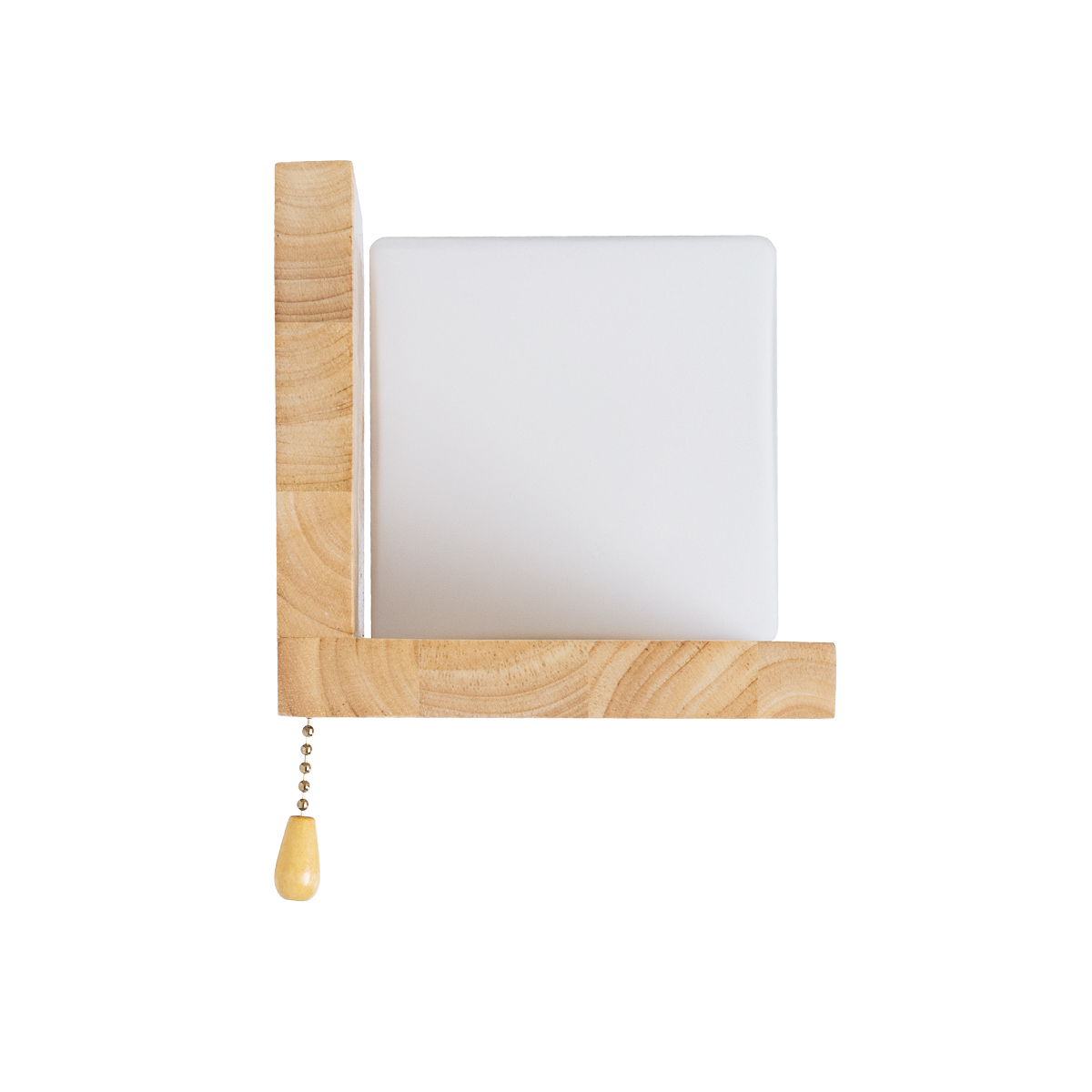 GloboStar® AMITY 01366 Μοντέρνο Επιτοίχιο Φωτιστικό Απλίκα Μονόφωτο 1 x E27 IP20 Μπεζ Ξύλο με Λευκό Γυαλί - Μ30 x Π14.5 x Υ15cm GloboStar® AMITY 01366 Μοντέρνο Επιτοίχιο Φωτιστικό Απλίκα Μονόφωτο 1 x E27 IP20 Μπεζ Ξύλο με Λευκό Γυαλί - Μ30 x Π14.5 x Υ15cm