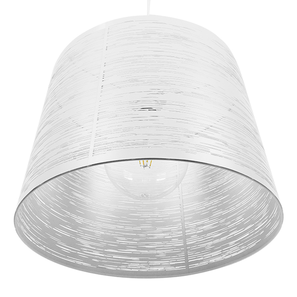 GloboStar® ACCADEMIA 01557 Μοντέρνο Κρεμαστό Φωτιστικό Καπέλο Μονόφωτο 1 x E27 IP20 Λευκό Μέταλλο - Μ35 x Π35 x Υ25cm GloboStar® ACCADEMIA 01557 Μοντέρνο Κρεμαστό Φωτιστικό Καπέλο Μονόφωτο 1 x E27 IP20 Λευκό Μέταλλο - Μ35 x Π35 x Υ25cm