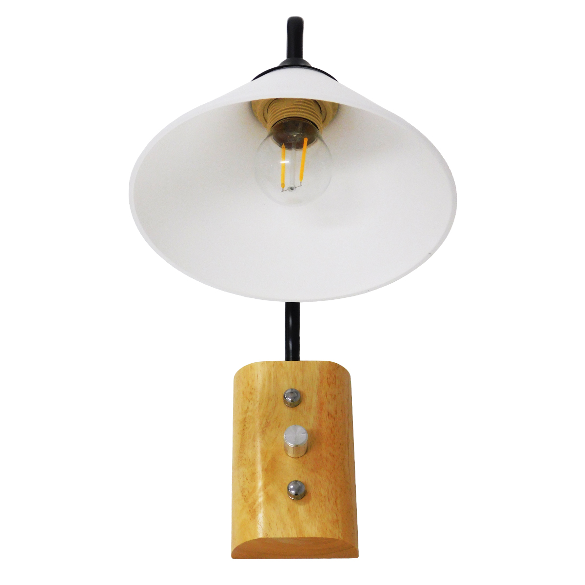 GloboStar® ALESSIA 01457 Μοντέρνο Επιτοίχιο Φωτιστικό Απλίκα Μονόφωτο 1 x E27 IP20 Μαύρο Μέταλλο, Λευκό Γυαλί με Μπεζ Ξύλο - Μ18 x Π26 x Υ29cm GloboStar® ALESSIA 01457 Μοντέρνο Επιτοίχιο Φωτιστικό Απλίκα Μονόφωτο 1 x E27 IP20 Μαύρο Μέταλλο, Λευκό Γυαλί με Μπεζ Ξύλο - Μ18 x Π26 x Υ29cm