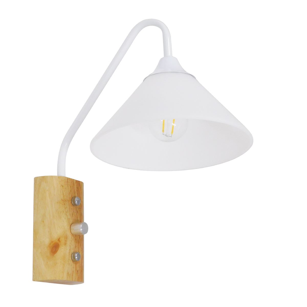 GloboStar® ALESSIA 01458 Μοντέρνο Επιτοίχιο Φωτιστικό Απλίκα Μονόφωτο 1 x E27 IP20 Λευκό Μέταλλο, Λευκό Γυαλί με Μπεζ Ξύλο - Μ18 x Π26 x Υ29cm GloboStar® ALESSIA 01458 Μοντέρνο Επιτοίχιο Φωτιστικό Απλίκα Μονόφωτο 1 x E27 IP20 Λευκό Μέταλλο, Λευκό Γυαλί με Μπεζ Ξύλο - Μ18 x Π26 x Υ29cm