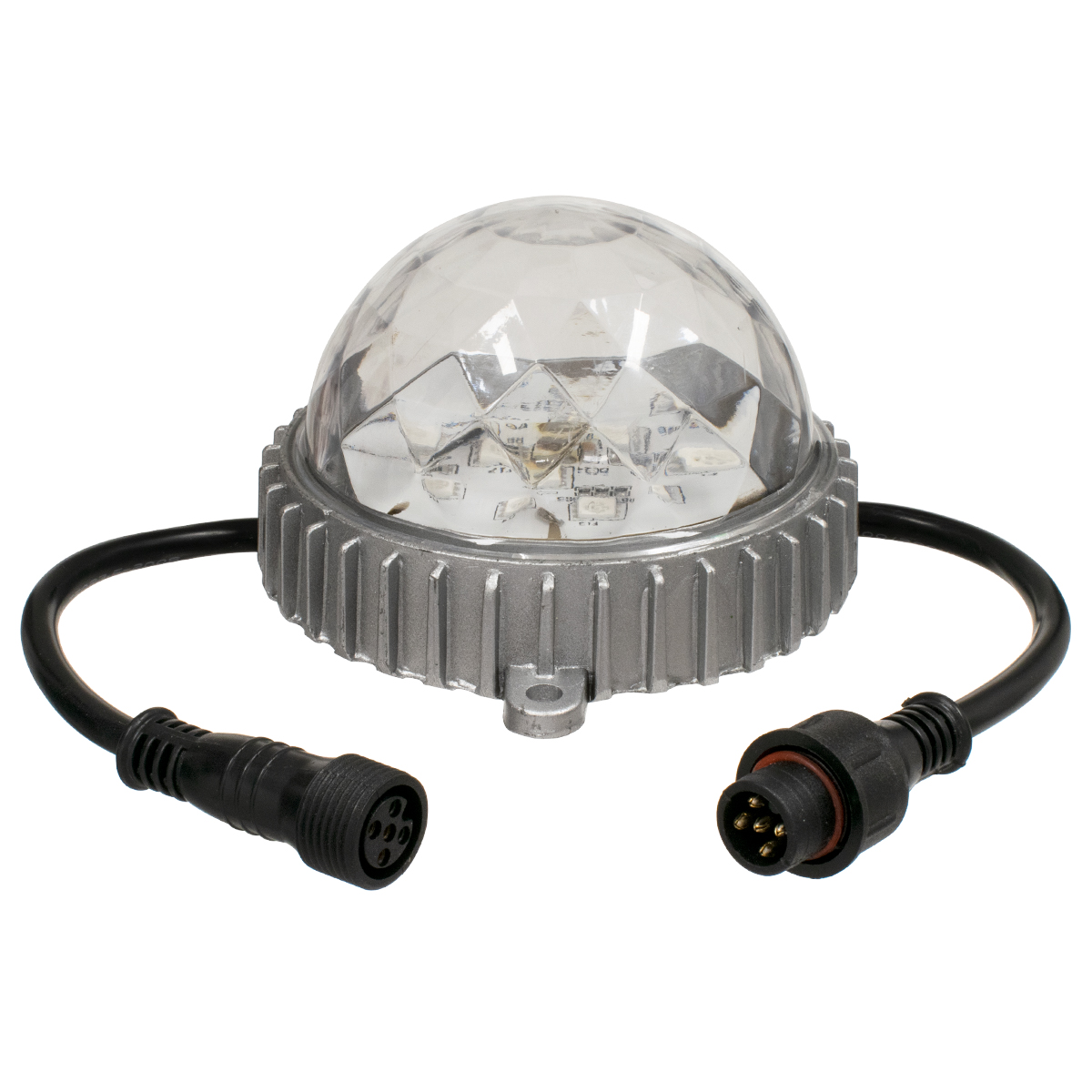 GloboStar® 30547 Ψηφιακό LED Module GENIUS DMX512 Addressable 5W 400 lm 320° DC 24V Αδιάβροχο IP68 RGB Φ12 x Υ7cm GloboStar® 30547 Ψηφιακό LED Module GENIUS DMX512 Addressable 5W 400 lm 320° DC 24V Αδιάβροχο IP68 RGB Φ12 x Υ7cm