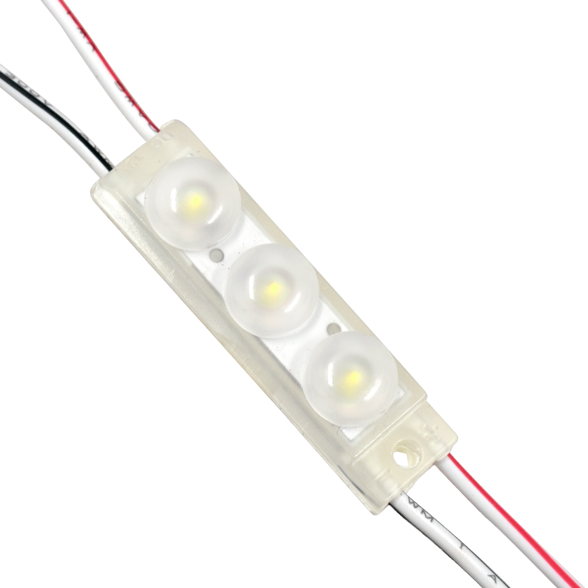 GloboStar® 73709 20 Τεμάχια x LED Modules 3 x SMD 3030 LUMILED LUXEON CHIP 1W 140lm DC 12V Αδιάβροχο IP67 Ψυχρό Λευκό 6000K GloboStar® 73709 20 Τεμάχια x LED Modules 3 x SMD 3030 LUMILED LUXEON CHIP 1W 140lm DC 12V Αδιάβροχο IP67 Ψυχρό Λευκό 6000K