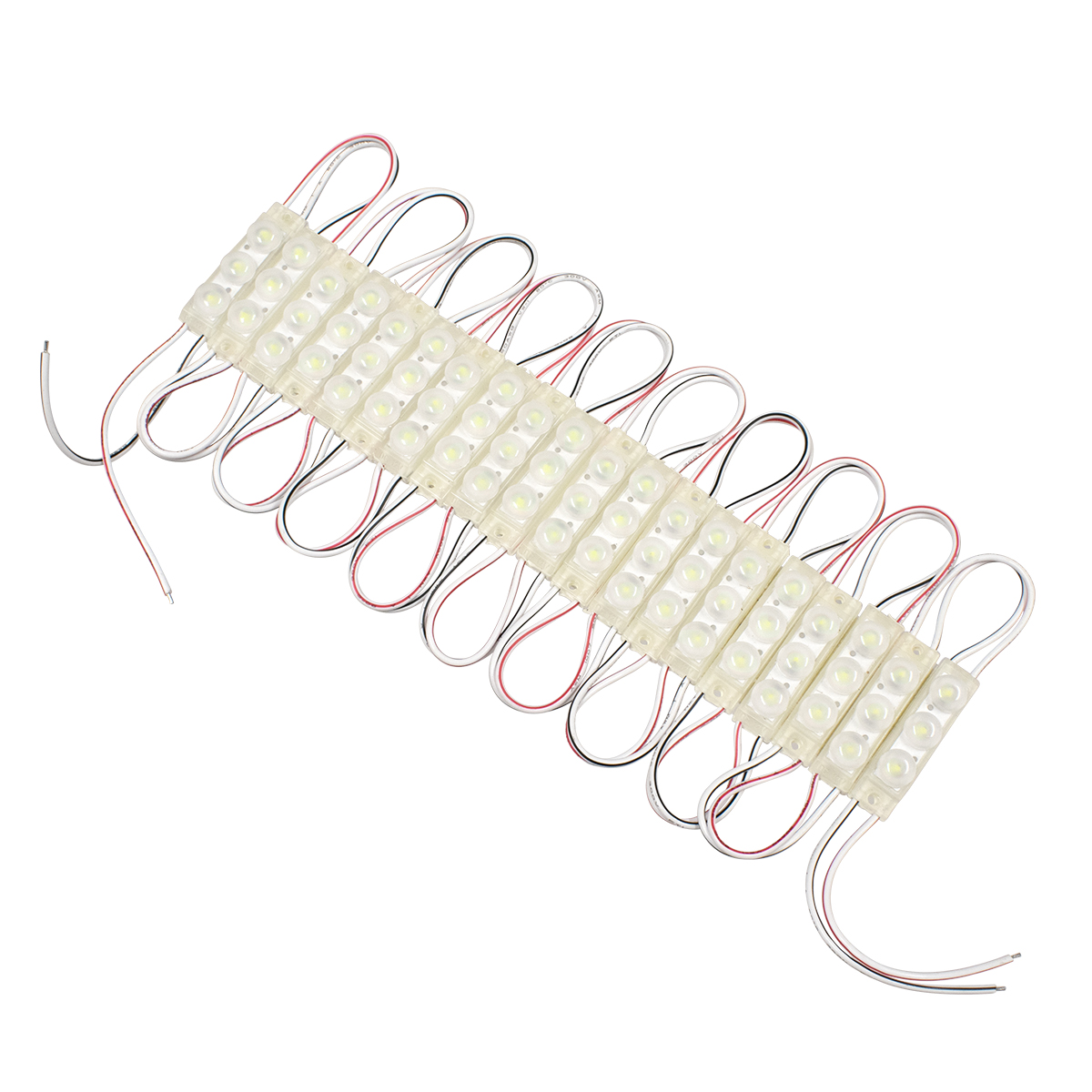 GloboStar® 73709 20 Τεμάχια x LED Modules 3 x SMD 3030 LUMILED LUXEON CHIP 1W 140lm DC 12V Αδιάβροχο IP67 Ψυχρό Λευκό 6000K GloboStar® 73709 20 Τεμάχια x LED Modules 3 x SMD 3030 LUMILED LUXEON CHIP 1W 140lm DC 12V Αδιάβροχο IP67 Ψυχρό Λευκό 6000K