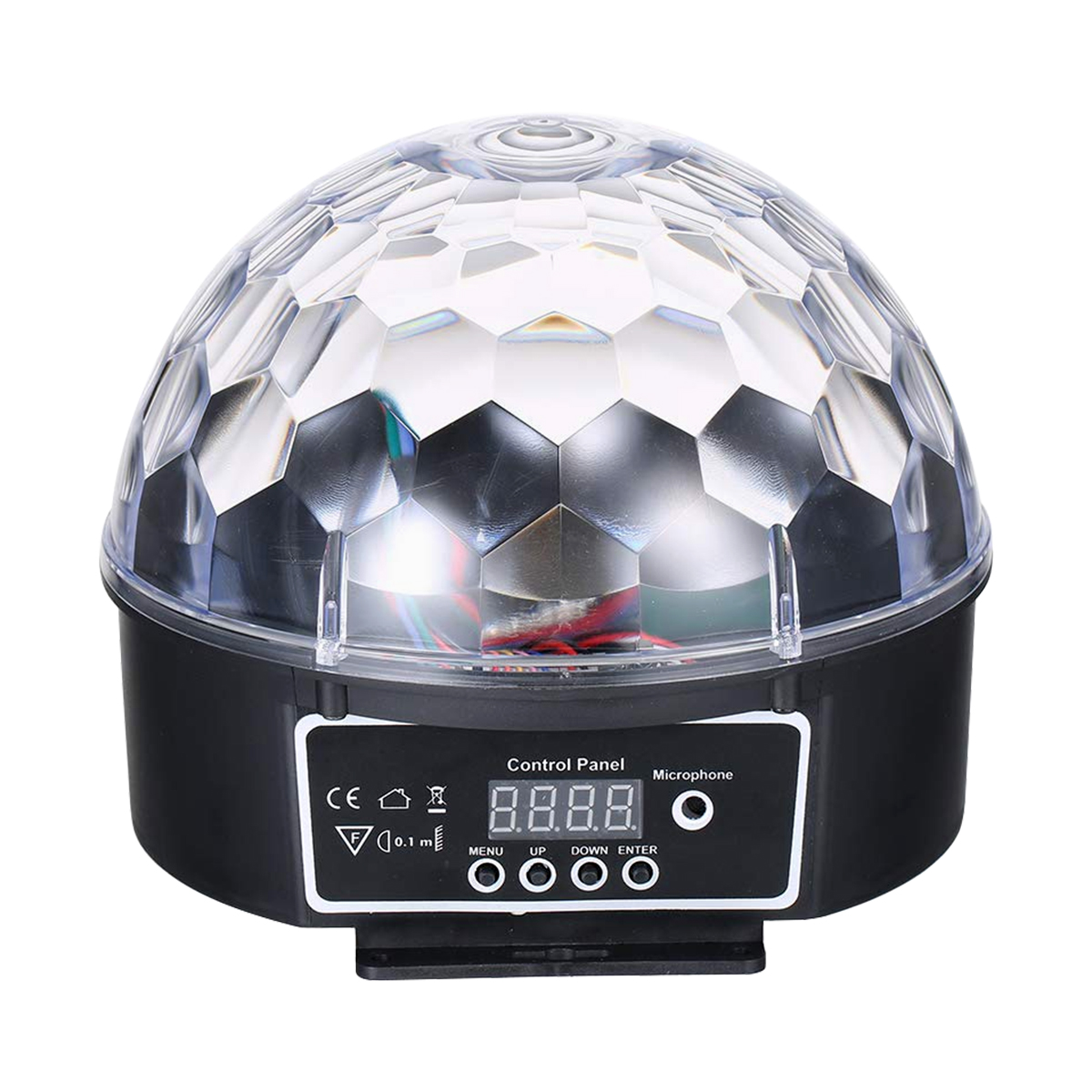 GloboStar® 79602 LED Party Disco Μπάλα με Περιστρεφόμενα Φωτορυθμικά Εφέ Πολύχρωμη RGB DMX512 20W με Sound Control Activated Εφέ και με Ασύρματο Χειριστήριο AC 230V IP20 Φ17 x Υ15cm GloboStar® 79602 LED Party Disco Μπάλα με Περιστρεφόμενα Φωτορυθμικά Εφέ Πολύχρωμη RGB DMX512 20W με Sound Control Activated Εφέ και με Ασύρματο Χειριστήριο AC 230V IP20 Φ17 x Υ15cm