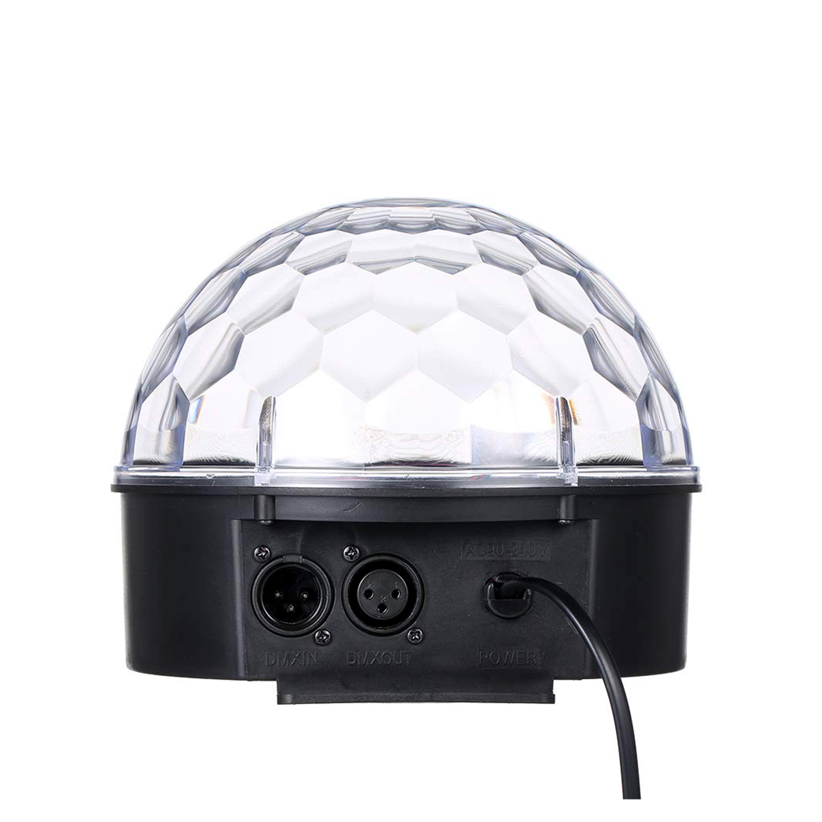 GloboStar® 79602 LED Party Disco Μπάλα με Περιστρεφόμενα Φωτορυθμικά Εφέ Πολύχρωμη RGB DMX512 20W με Sound Control Activated Εφέ και με Ασύρματο Χειριστήριο AC 230V IP20 Φ17 x Υ15cm GloboStar® 79602 LED Party Disco Μπάλα με Περιστρεφόμενα Φωτορυθμικά Εφέ Πολύχρωμη RGB DMX512 20W με Sound Control Activated Εφέ και με Ασύρματο Χειριστήριο AC 230V IP20 Φ17 x Υ15cm