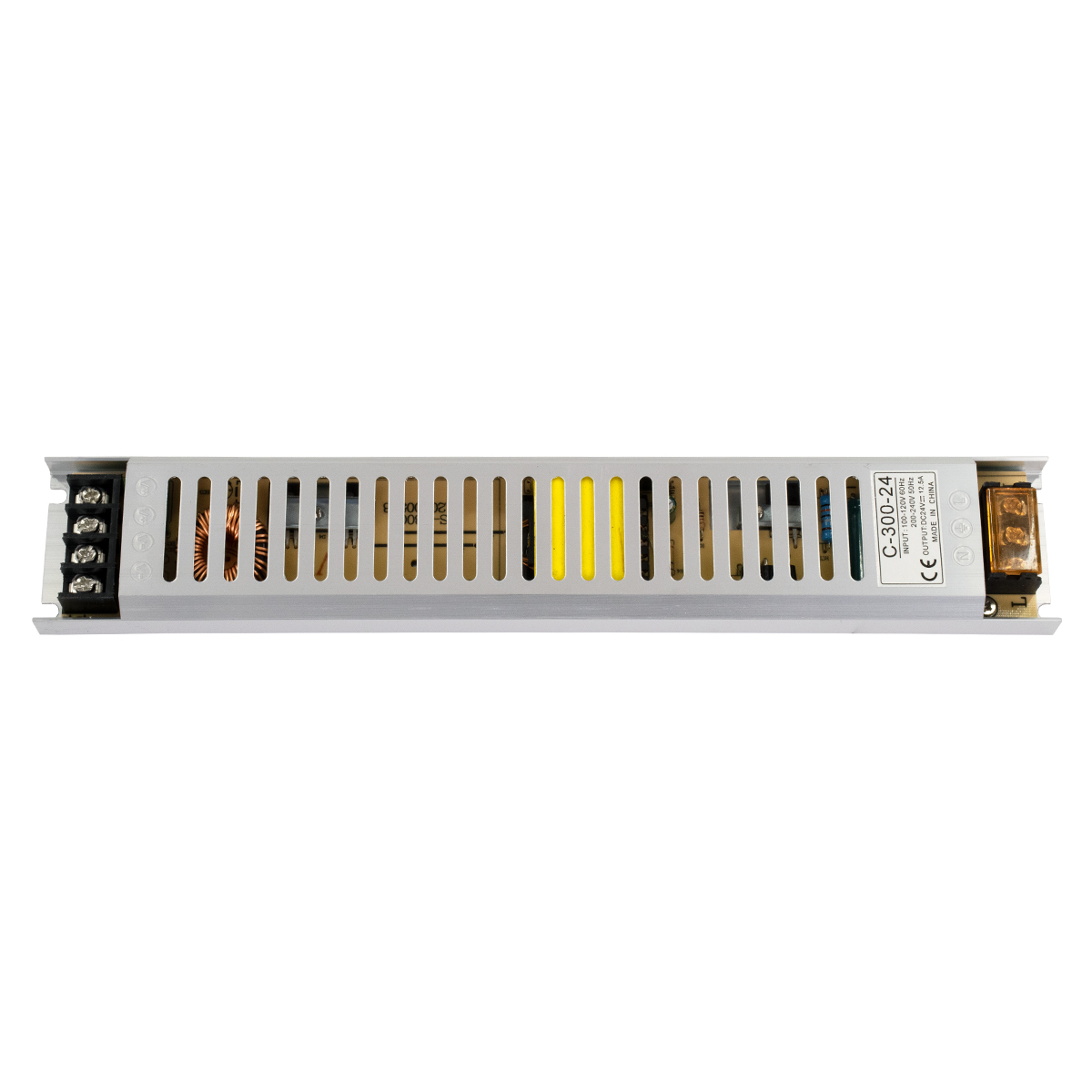 GloboStar® 73018 Μεταλλικό Τροφοδοτικό PELV Ultra Slim για Προϊόντα LED 300W 12.5A - AC 220-240V σε DC 24V - IP20 Μ31 x Π5.4 x Υ2.3cm - 3 Years Warranty GloboStar® 73018 Μεταλλικό Τροφοδοτικό PELV Ultra Slim για Προϊόντα LED 300W 12.5A - AC 220-240V σε DC 24V - IP20 Μ31 x Π5.4 x Υ2.3cm - 3 Years Warranty