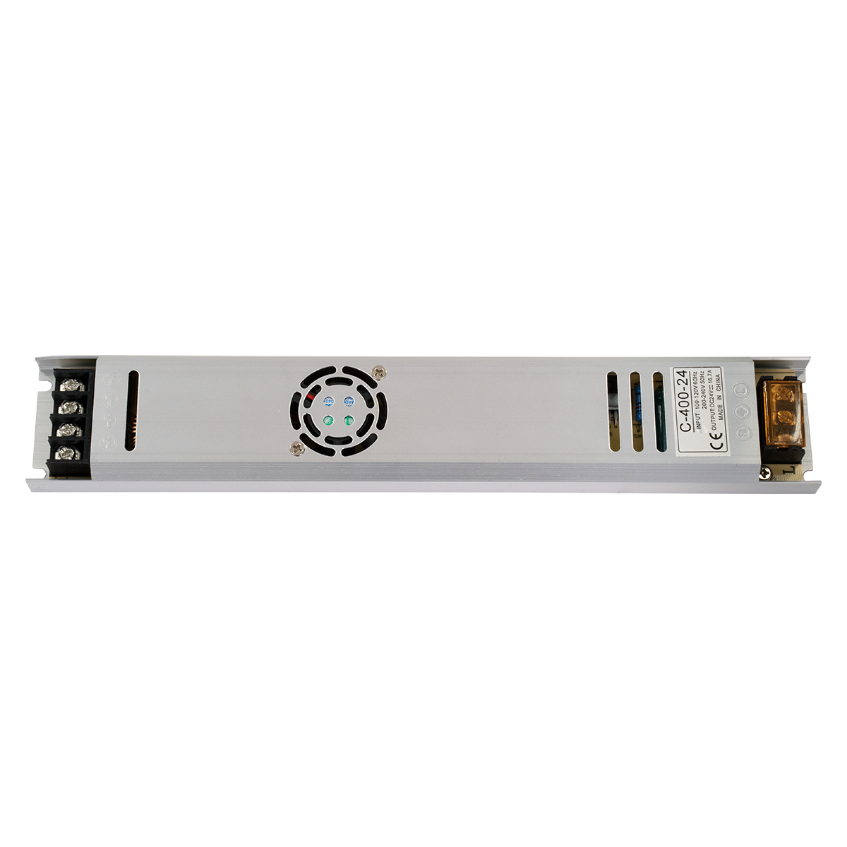 GloboStar® 73019 Μεταλλικό Τροφοδοτικό PELV Ultra Slim για Προϊόντα LED 400W 16.7A - AC 220-240V σε DC 24V - IP20 Μ31 x Π5.4 x Υ2.3cm - 3 Years Warranty GloboStar® 73019 Μεταλλικό Τροφοδοτικό PELV Ultra Slim για Προϊόντα LED 400W 16.7A - AC 220-240V σε DC 24V - IP20 Μ31 x Π5.4 x Υ2.3cm - 3 Years Warranty