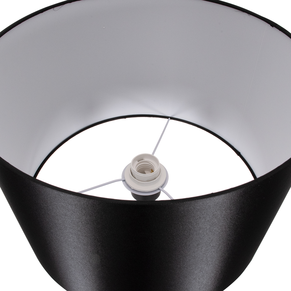 GloboStar® ASHLEY 00824 Μοντέρνο Επιδαπέδιο Φωτιστικό Μονόφωτο 1 x E27 IP20 Μαύρο Μέταλλο, Μαύρο Ύφασμα με Μπεζ Ξύλο - Μ40 x Π40 x Υ145cm GloboStar® ASHLEY 00824 Μοντέρνο Επιδαπέδιο Φωτιστικό Μονόφωτο 1 x E27 IP20 Μαύρο Μέταλλο, Μαύρο Ύφασμα με Μπεζ Ξύλο - Μ40 x Π40 x Υ145cm